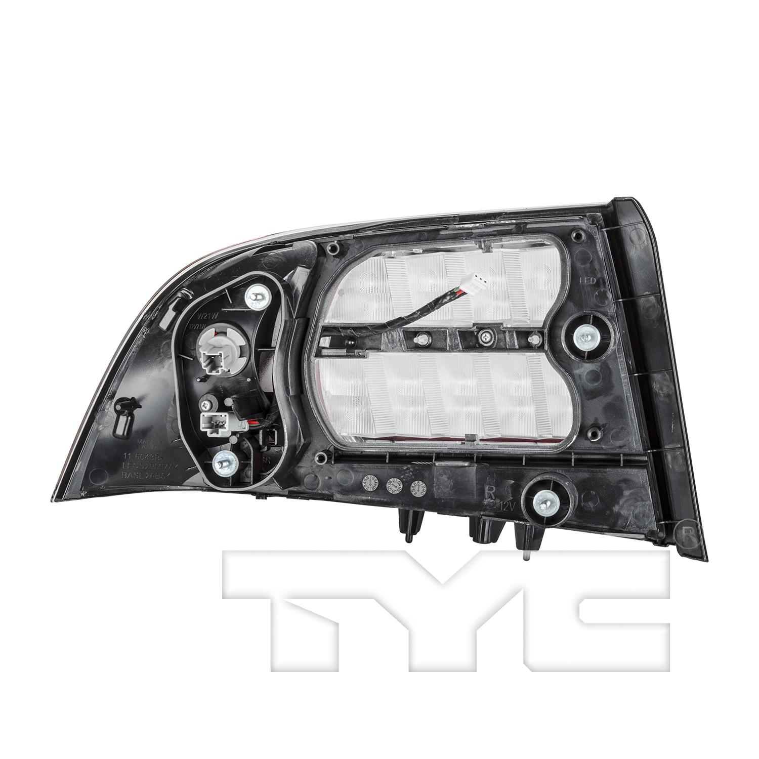 TYC 116043911 Tail Light Assembly product image 2 of 6
