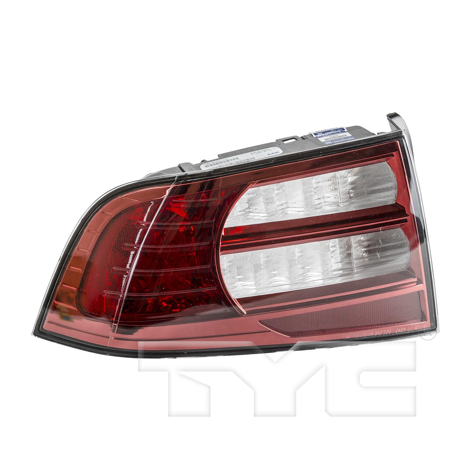 TYC 11604491 - Tail Light Assembly TYC 11604491 Tail Light Assembly product image 1 of 12