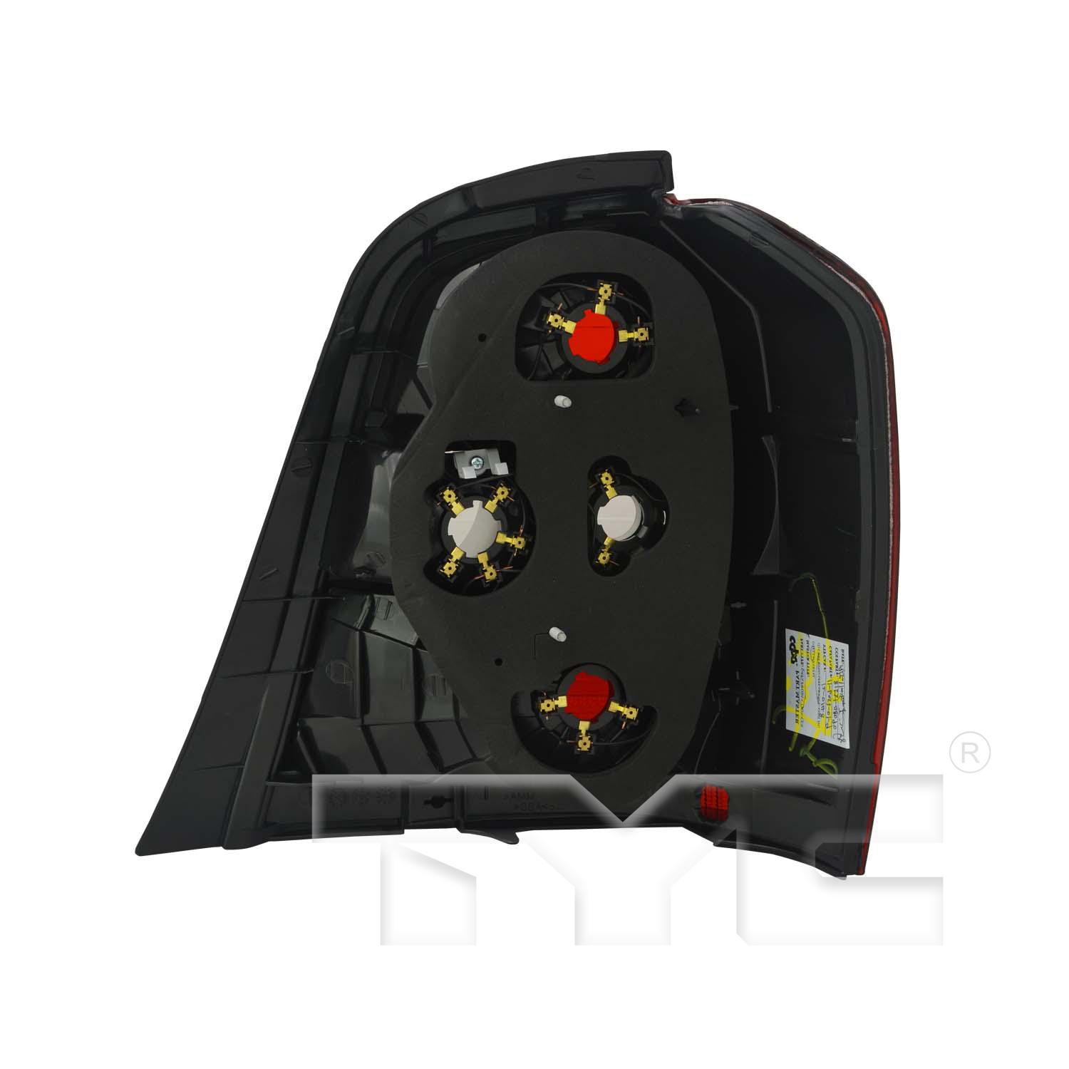 TYC 116054019 - Tail Light Assembly TYC 116054019 Tail Light Assembly product image 2 of 6