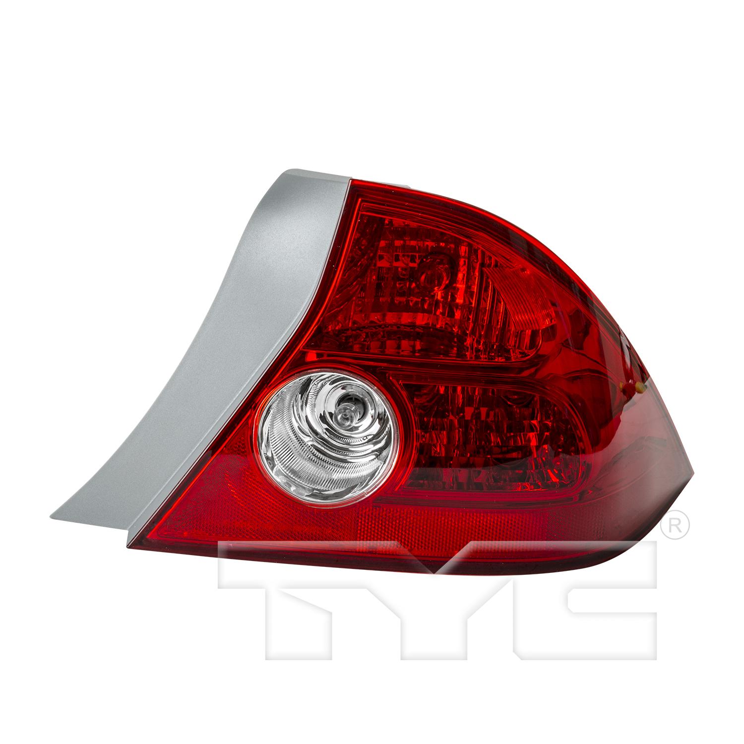 TYC 11605700 Tail Light Assembly product image 1 of 6