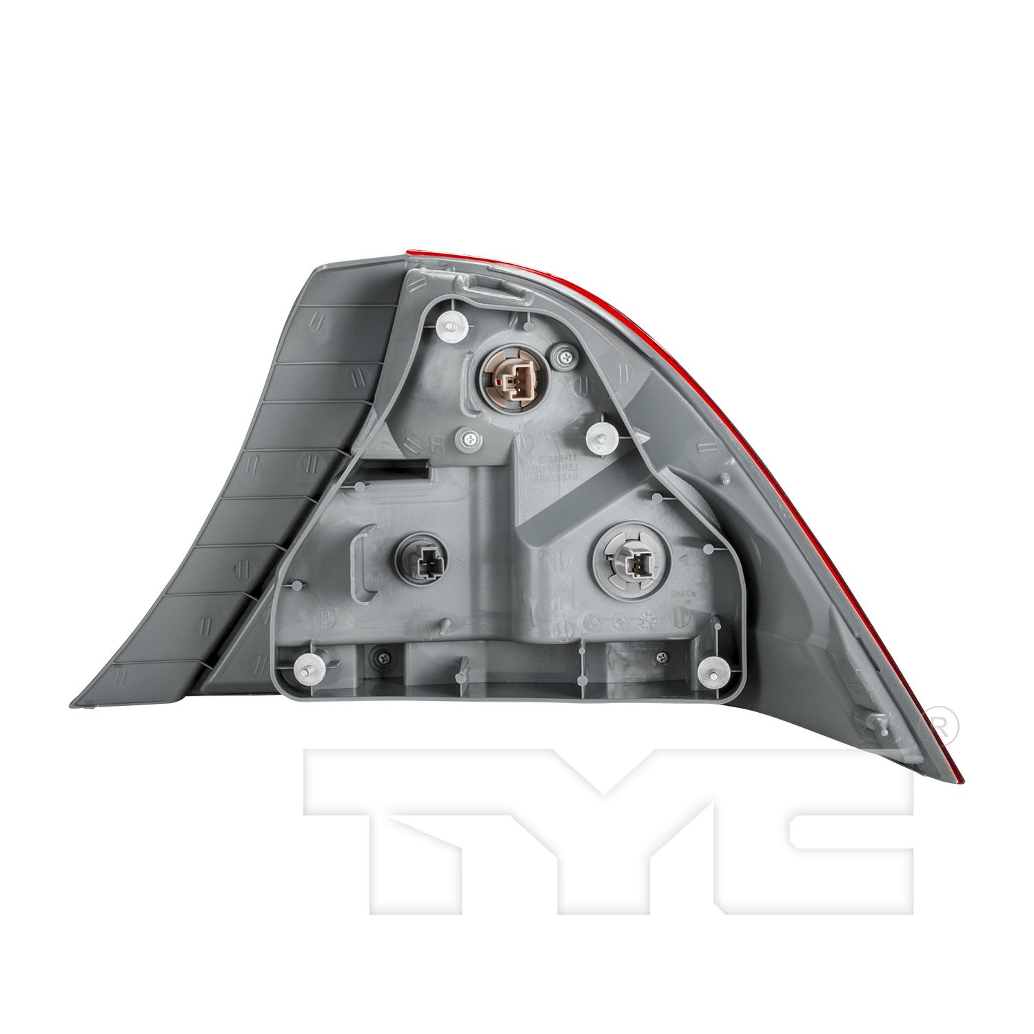 TYC 11605800 - Tail Light Assembly TYC 11605800 Tail Light Assembly product image 2 of 6