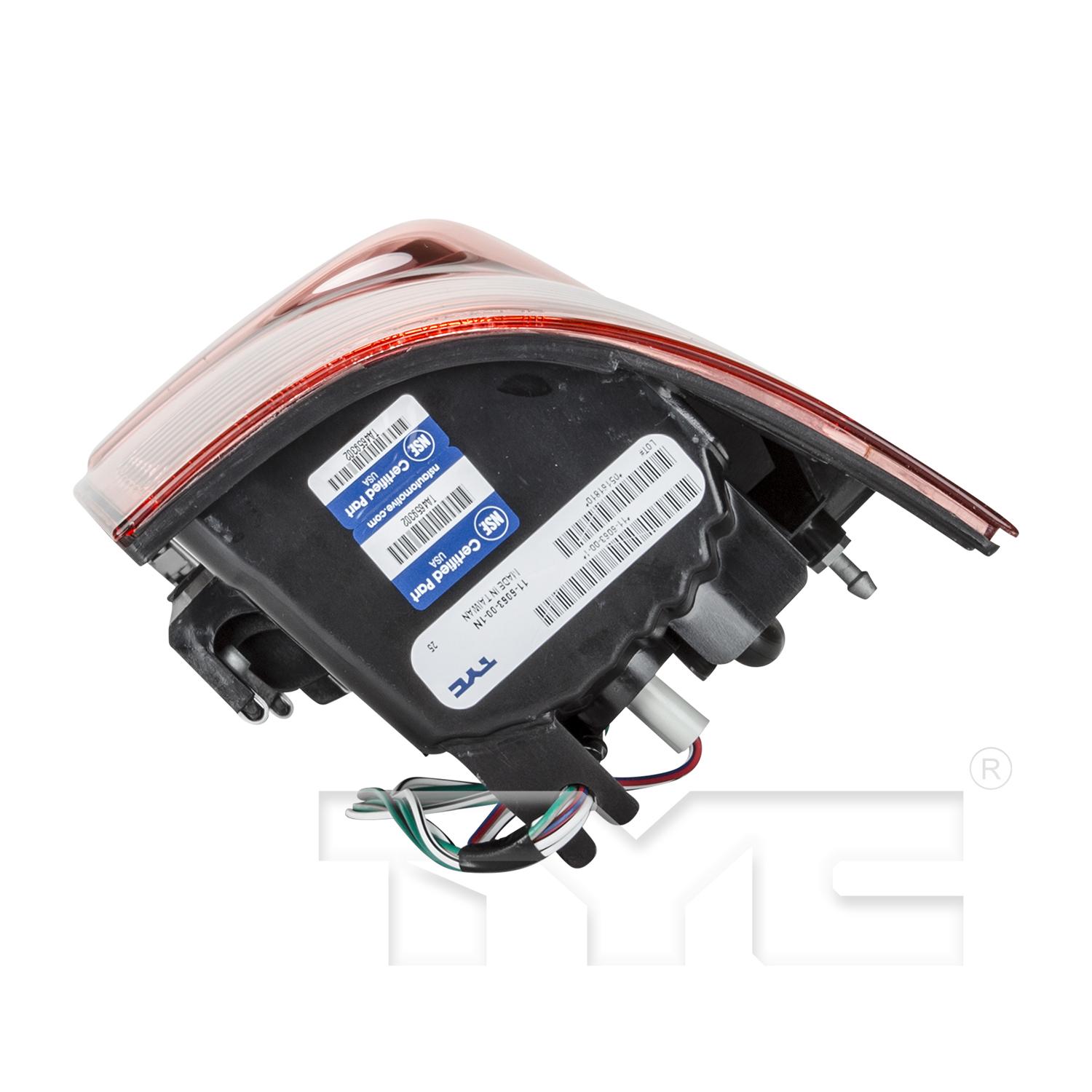 TYC 11606300 - Tail Light Assembly TYC 11606300 Tail Light Assembly product image 6 of 6