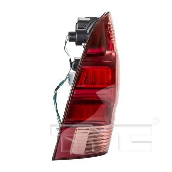 2005 Toyota Tacoma Tail Light Assembly Left TYC 11606400 image 3 of 4