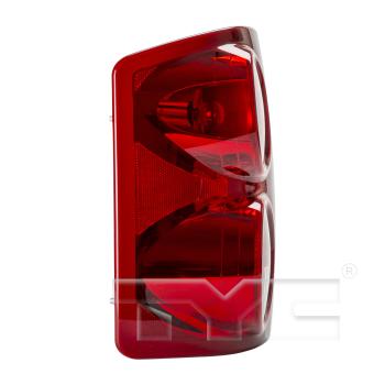 2009 Dodge Dakota Tail Light Assembly Left TYC 116072009 image 3 of 4