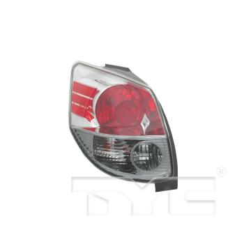 2005 Toyota Matrix Tail Light Assembly Right TYC 11607500 image 4 of 4