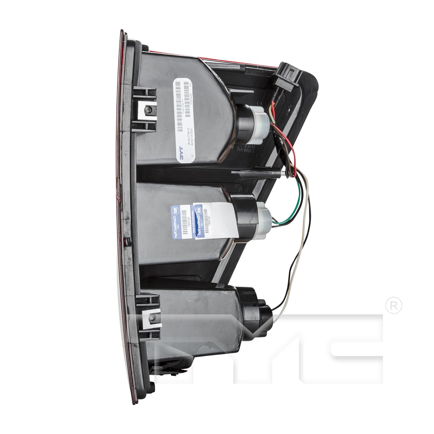 TYC 11607800 - Tail Light Assembly TYC 11607800 Tail Light Assembly product image 4 of 6