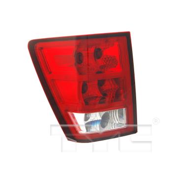 2005 Jeep Grand Cherokee Tail Light Assembly Left TYC 116078009 image 3 of 4