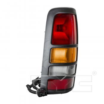 2001 GMC Sierra 3500 Tail Light Assembly Left TYC 11608200 image 3 of 4