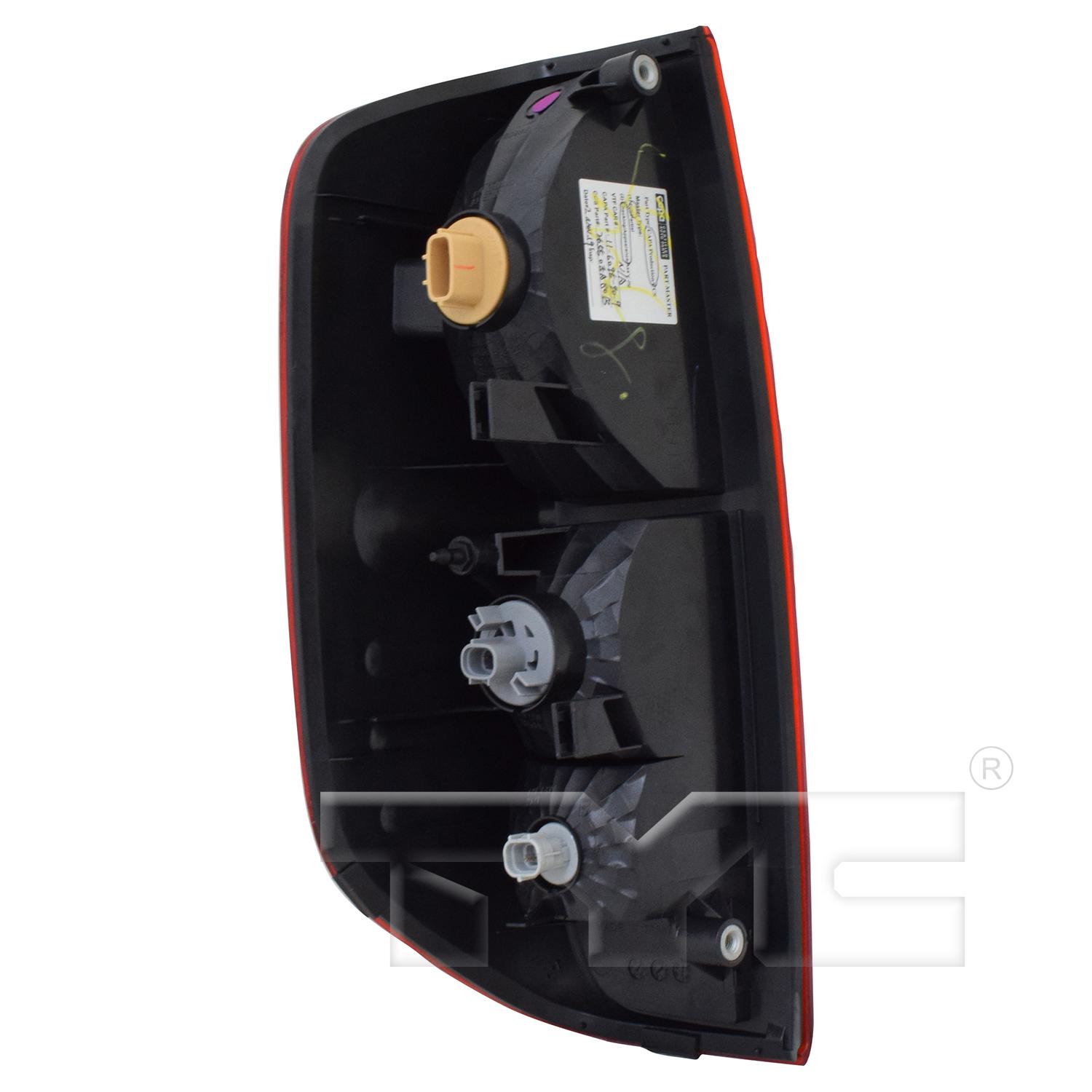 TYC 116095909 - Tail Light Assembly TYC 116095909 Tail Light Assembly product image 2 of 6