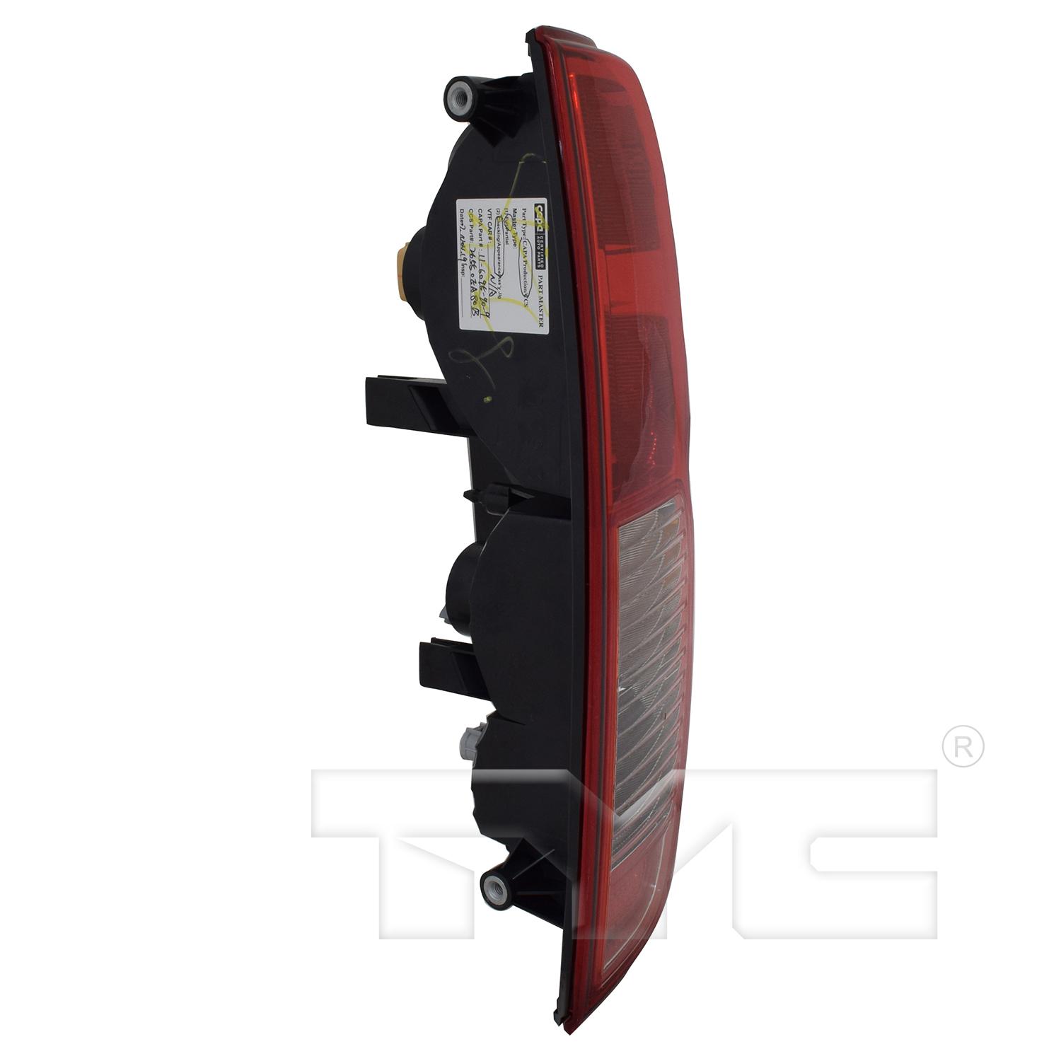 TYC 116095909 - Tail Light Assembly TYC 116095909 Tail Light Assembly product image 3 of 6