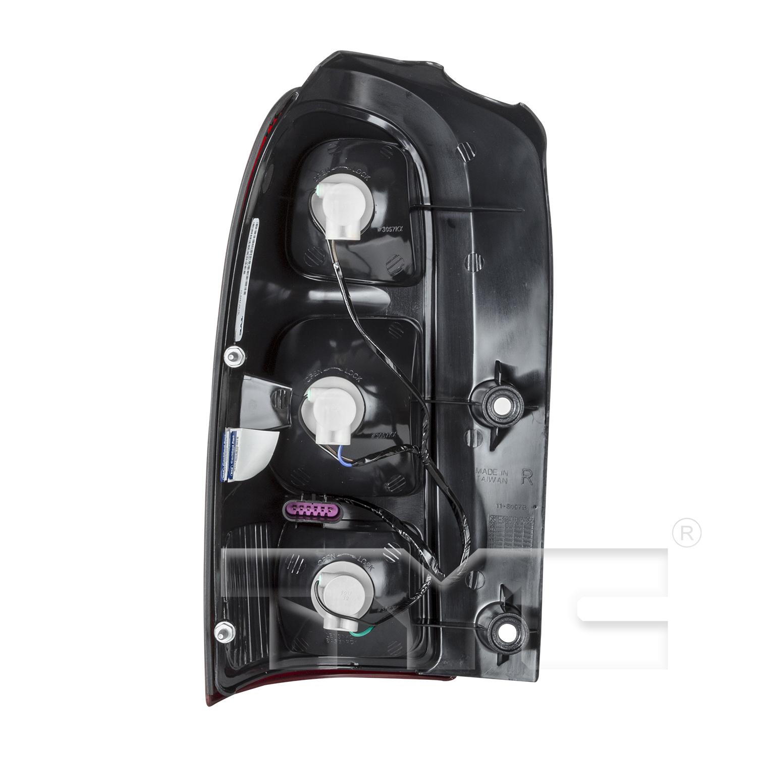 TYC 11609700 - Tail Light Assembly TYC 11609700 Tail Light Assembly product image 2 of 6