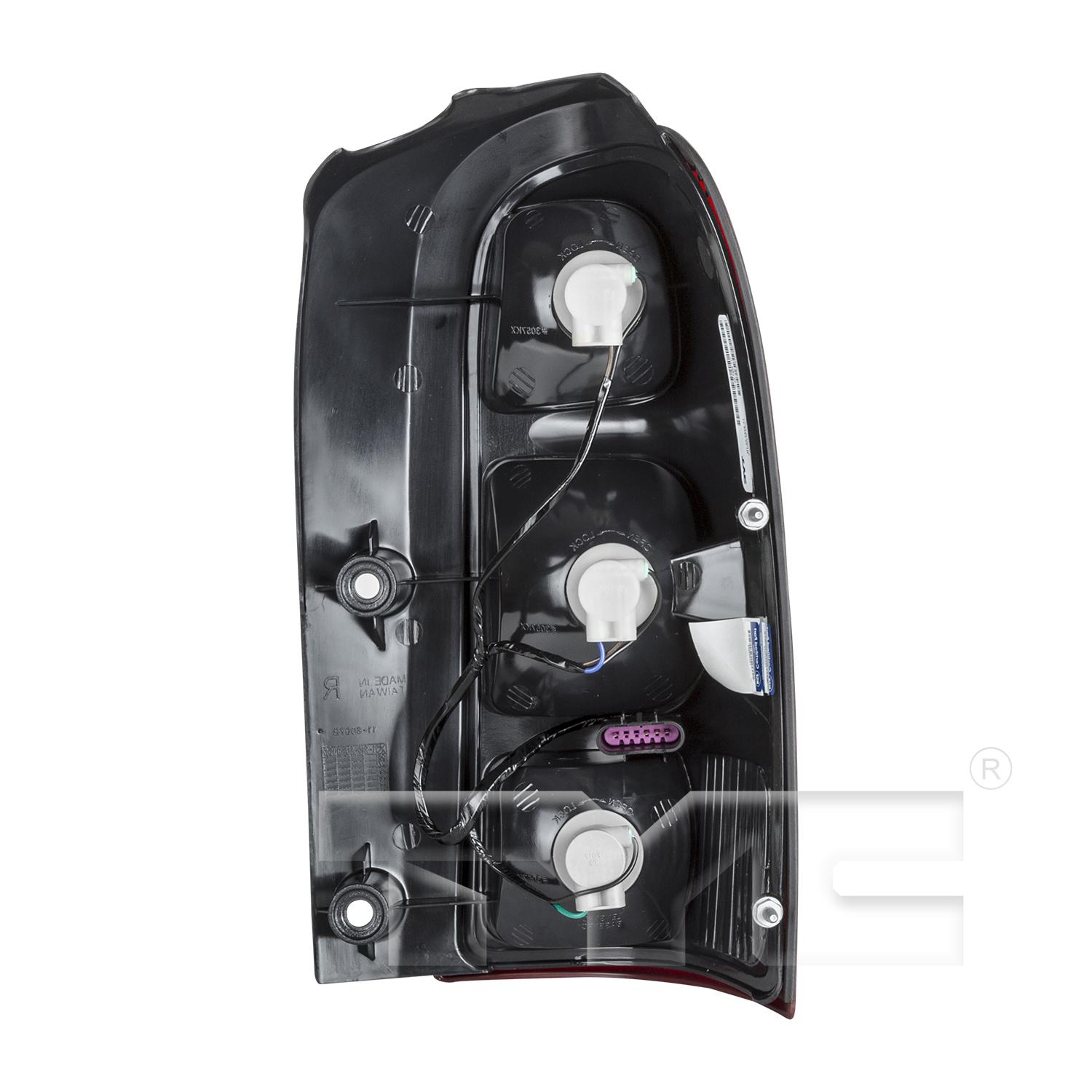 TYC 11609800 - Tail Light Assembly TYC 11609800 Tail Light Assembly product image 2 of 6