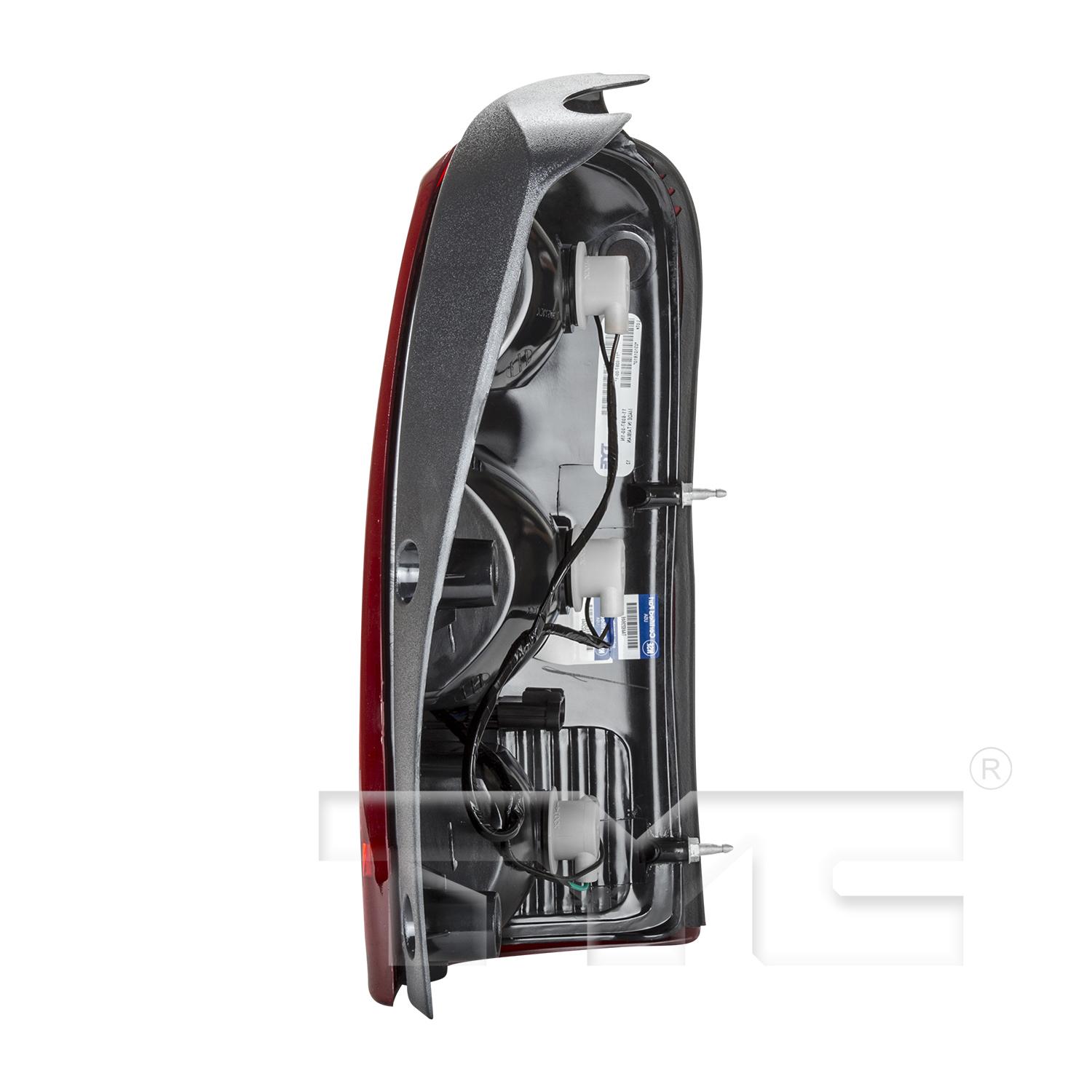 TYC 11609800 - Tail Light Assembly TYC 11609800 Tail Light Assembly product image 4 of 6