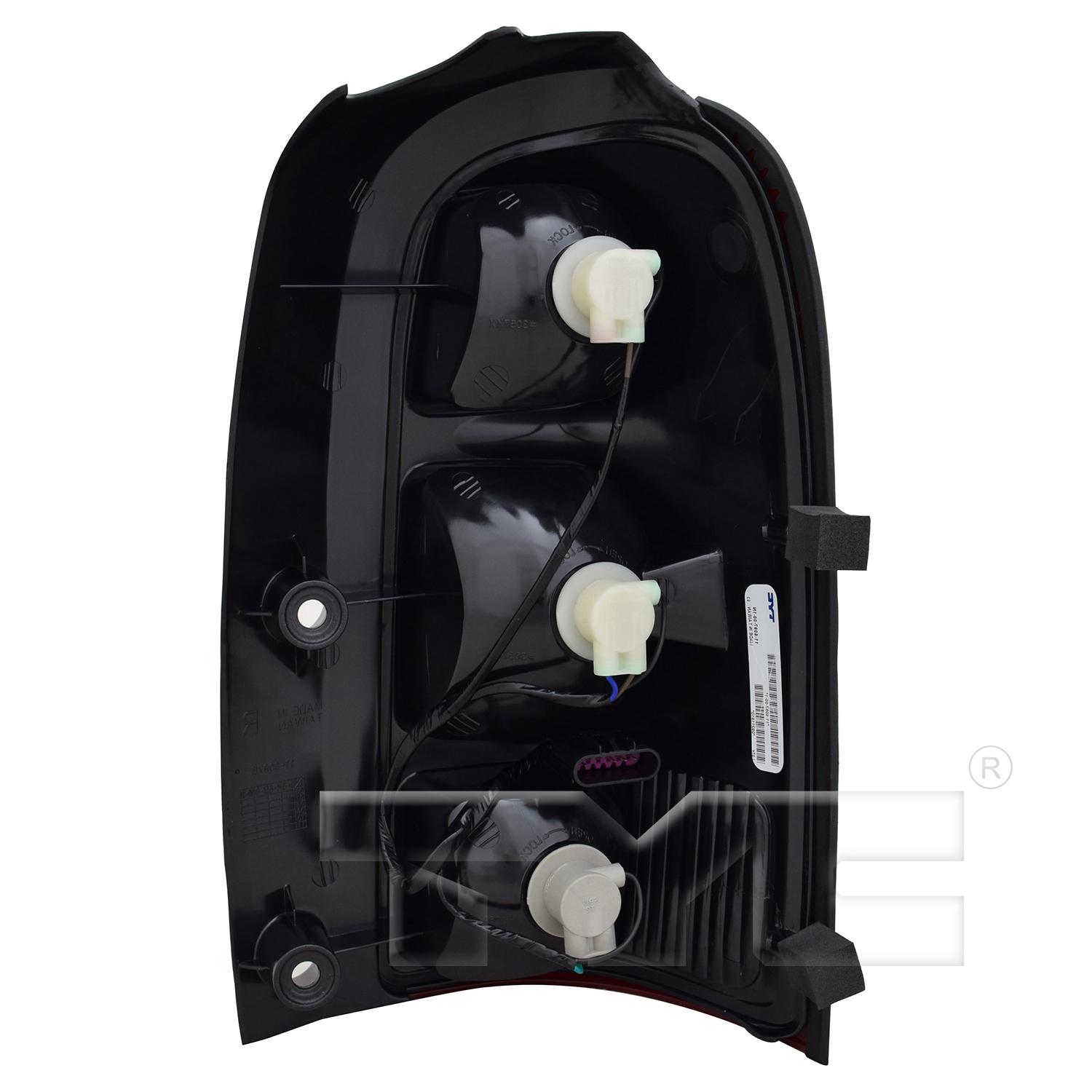 TYC 116098009 - Tail Light Assembly TYC 116098009 Tail Light Assembly product image 2 of 6