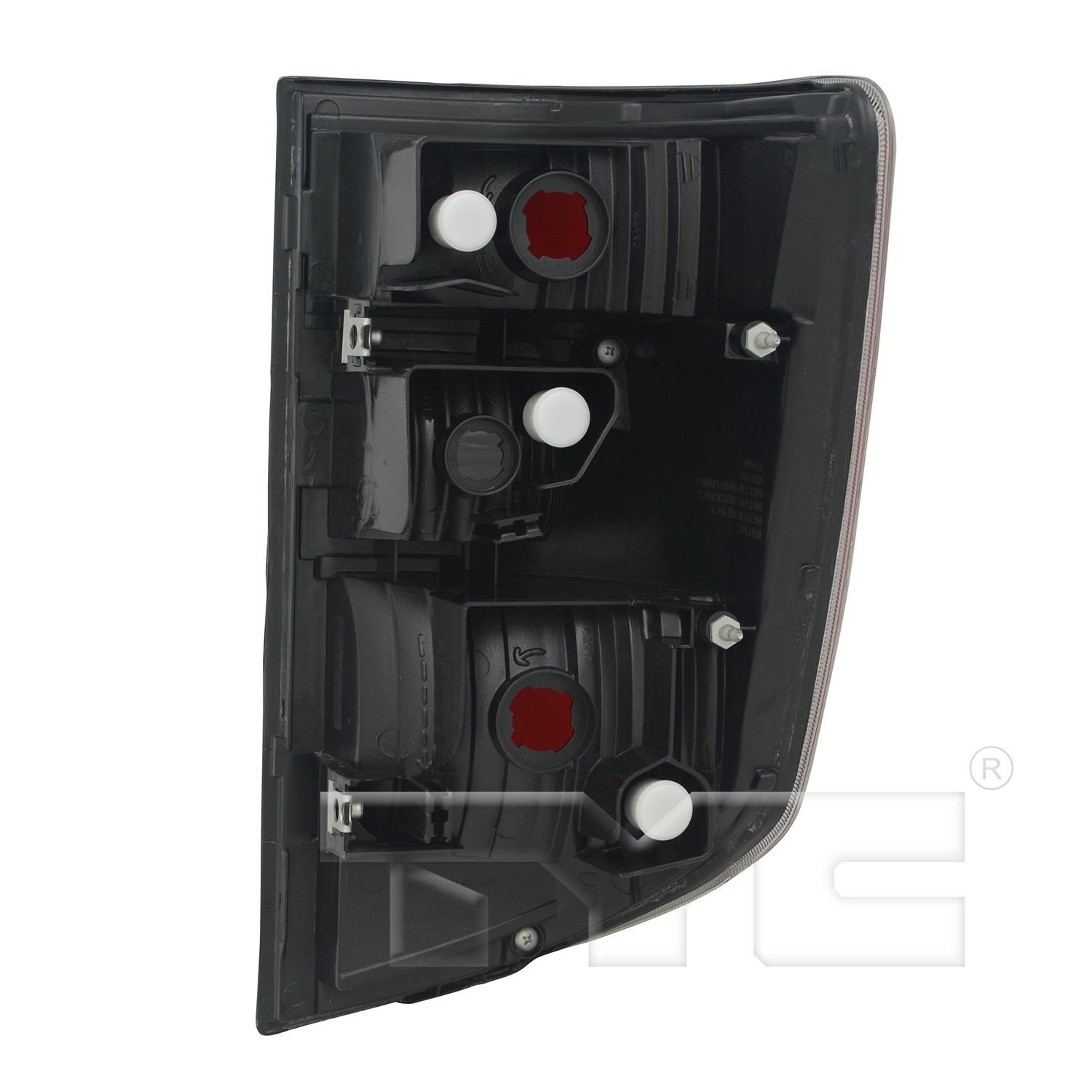 TYC 116100919 Tail Light Assembly product image 2 of 6