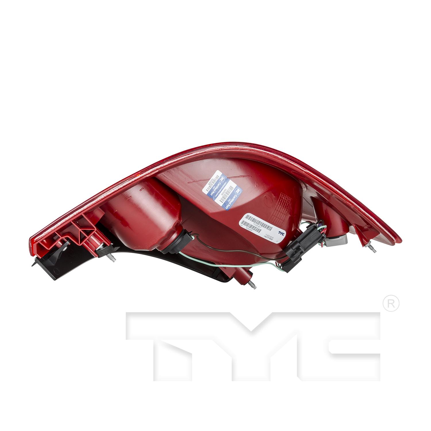 TYC 11610100 - Tail Light Assembly TYC 11610100 Tail Light Assembly product image 6 of 6