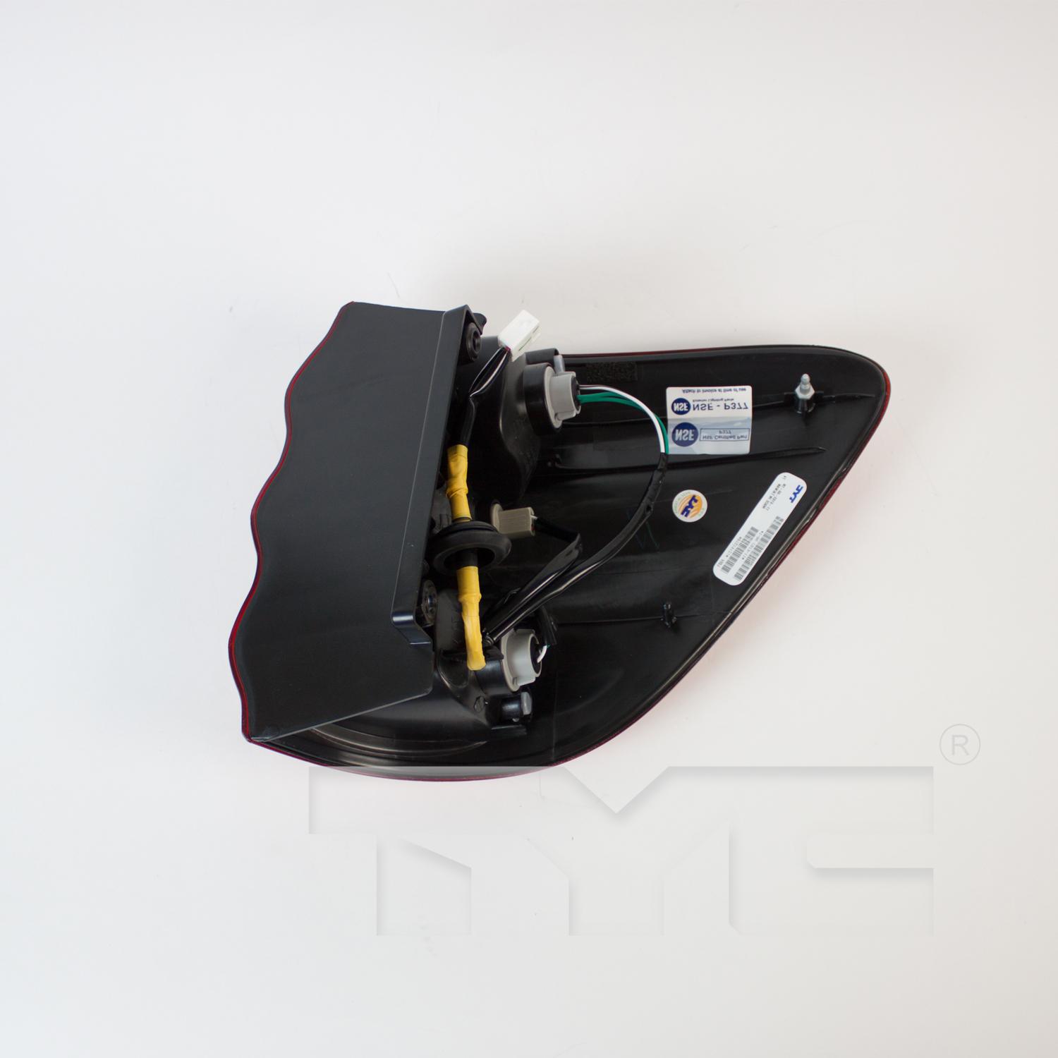 TYC 11610400 - Tail Light Assembly TYC 11610400 Tail Light Assembly product image 2 of 6