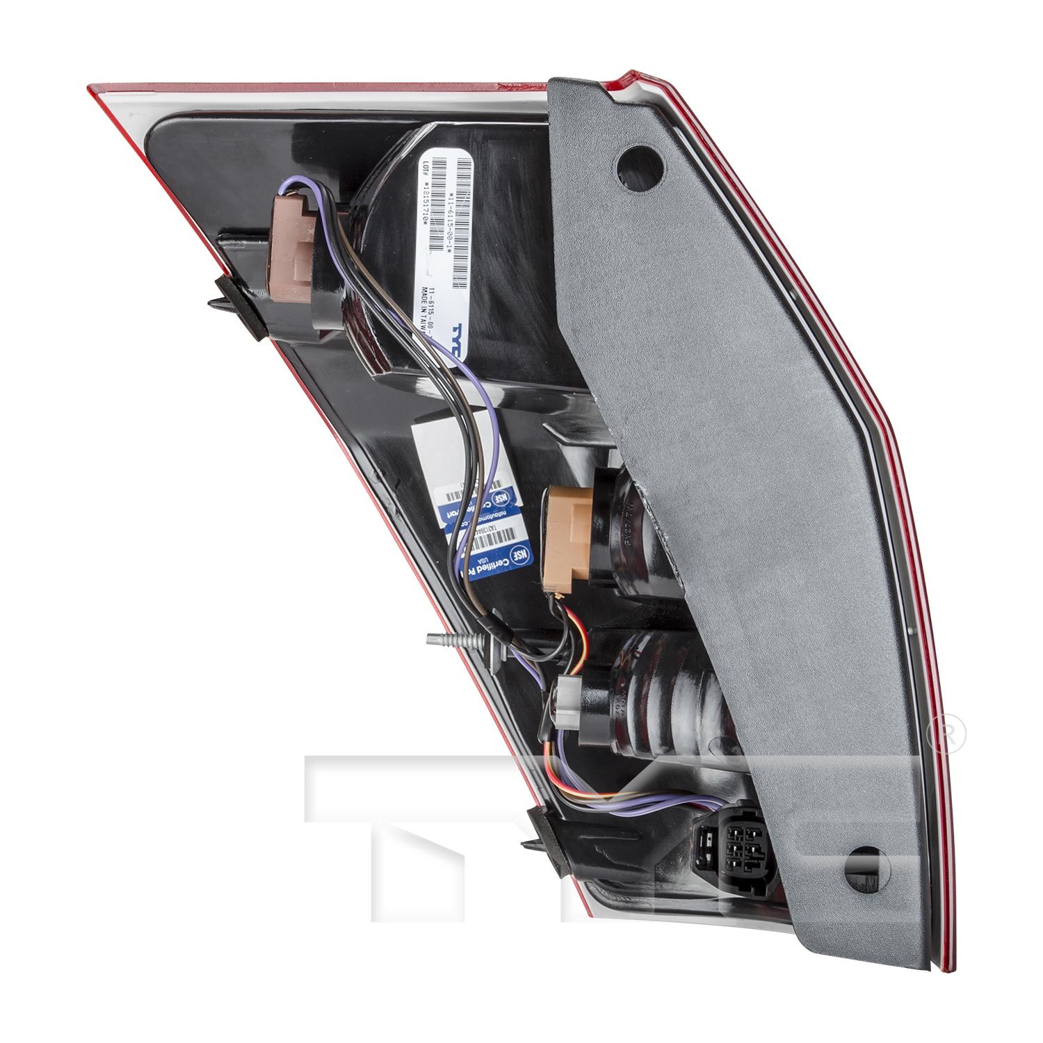 TYC 11611500 - Tail Light Assembly TYC 11611500 Tail Light Assembly product image 4 of 6