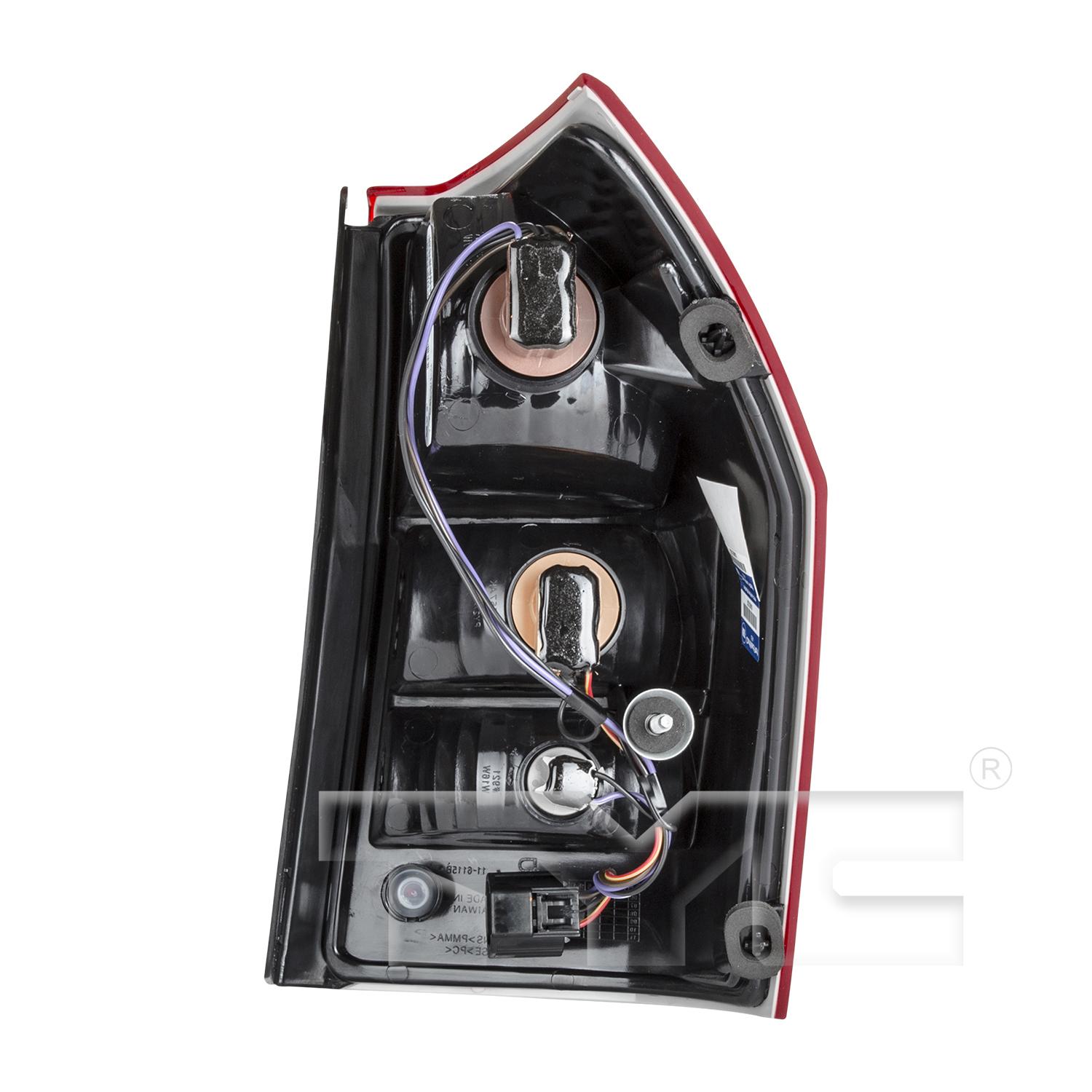 TYC 11611600 Tail Light Assembly product image 2 of 6