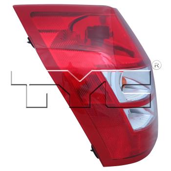 2008 Dodge Magnum Tail Light Assembly Left TYC 116116009 image 3 of 4