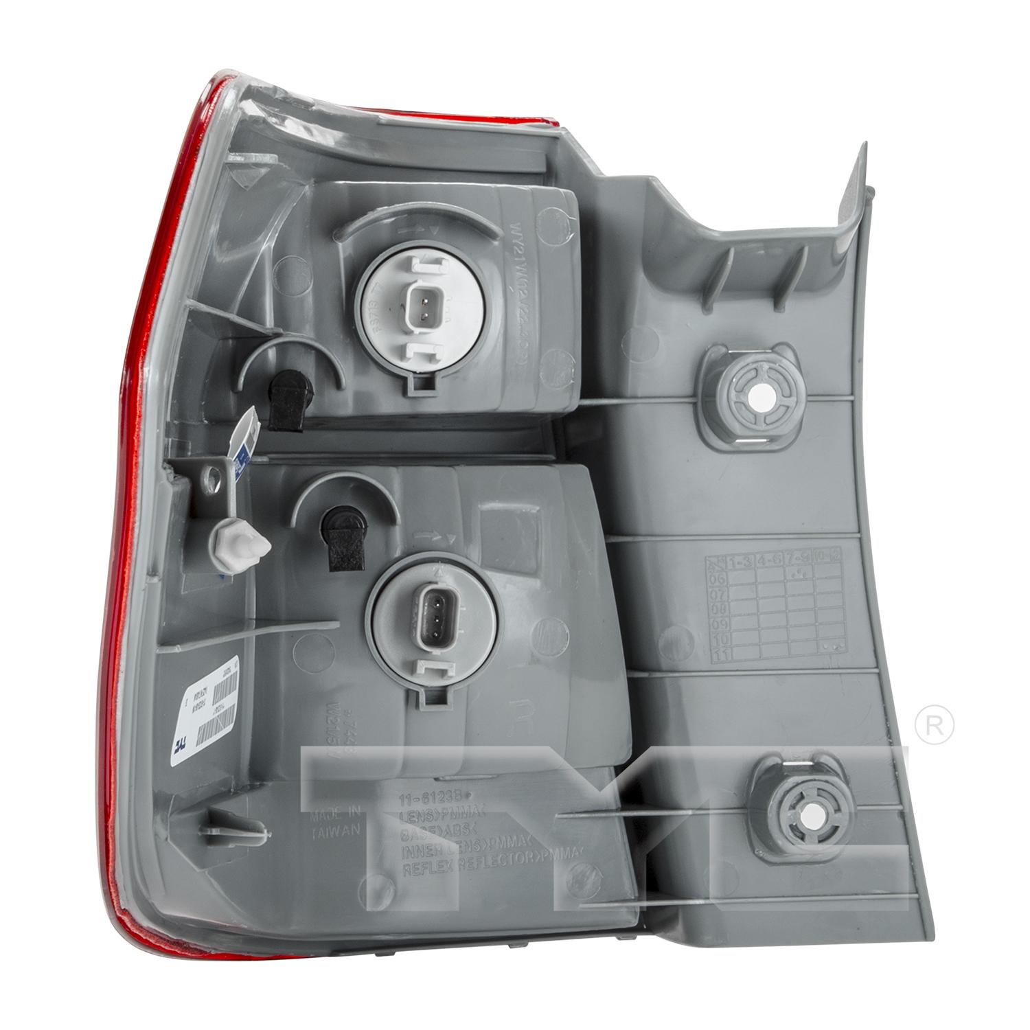 TYC 11612300 - Tail Light Assembly TYC 11612300 Tail Light Assembly product image 2 of 6