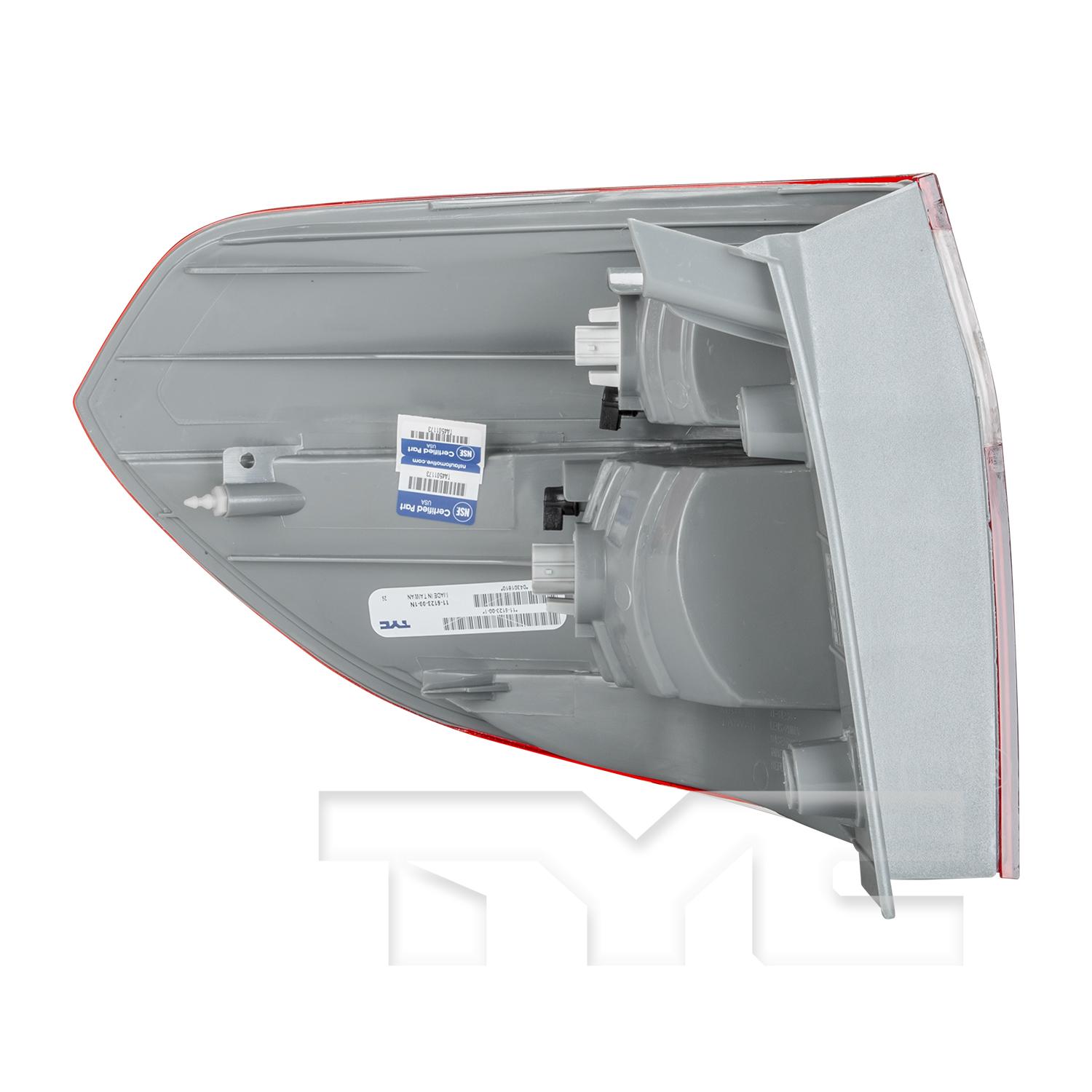 TYC 11612300 - Tail Light Assembly TYC 11612300 Tail Light Assembly product image 4 of 6