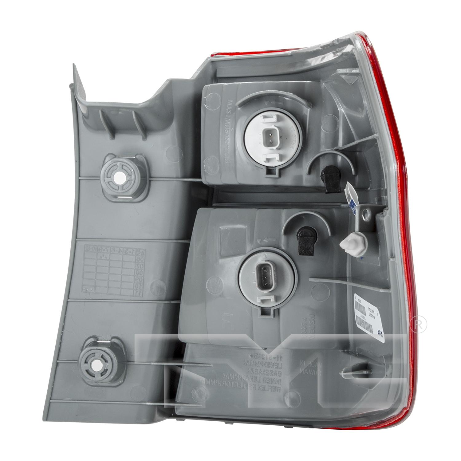 TYC 11612400 - Tail Light Assembly TYC 11612400 Tail Light Assembly product image 2 of 6