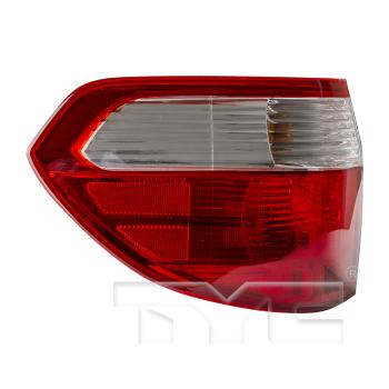2005 Honda Odyssey Tail Light Assembly Left Outer TYC 11612400 image 3 of 4
