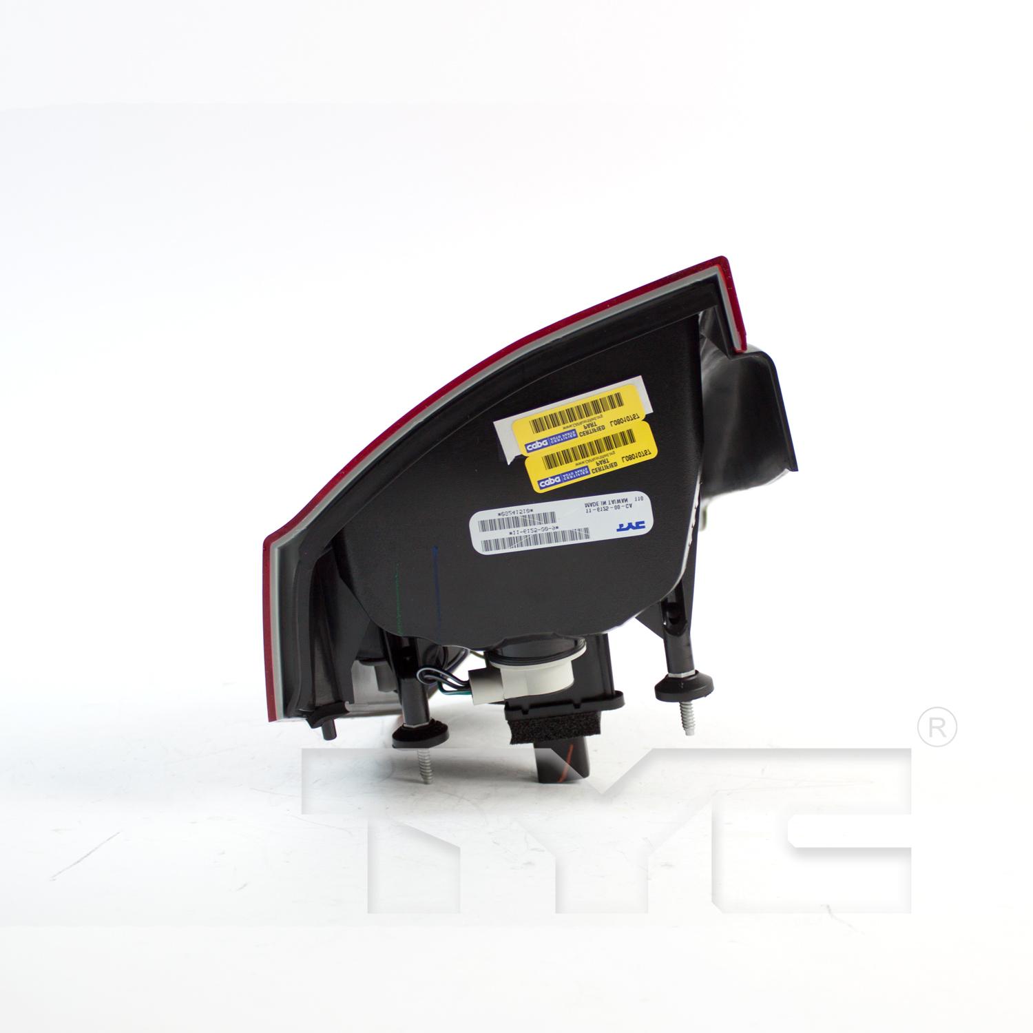 TYC 11612600 - Tail Light Assembly TYC 11612600 Tail Light Assembly product image 6 of 6