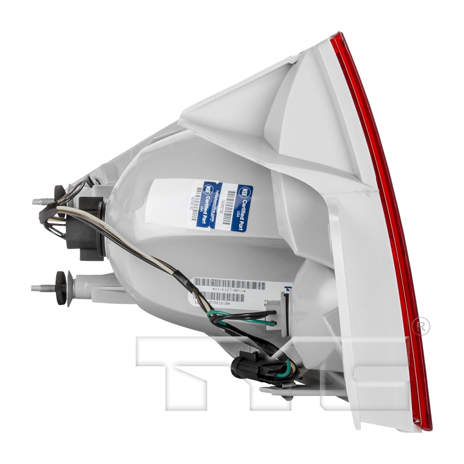 TYC 116127001 Tail Light Assembly product image 4 of 6
