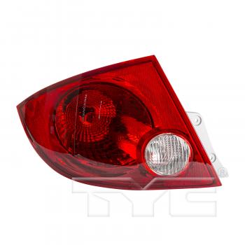 2010 Chevrolet Cobalt Tail Light Assembly Left TYC 116128001 image 1 of 4