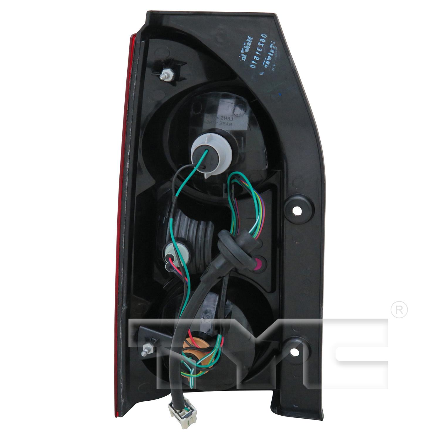 TYC 11612900 - Tail Light Assembly TYC 11612900 Tail Light Assembly product image 2 of 6