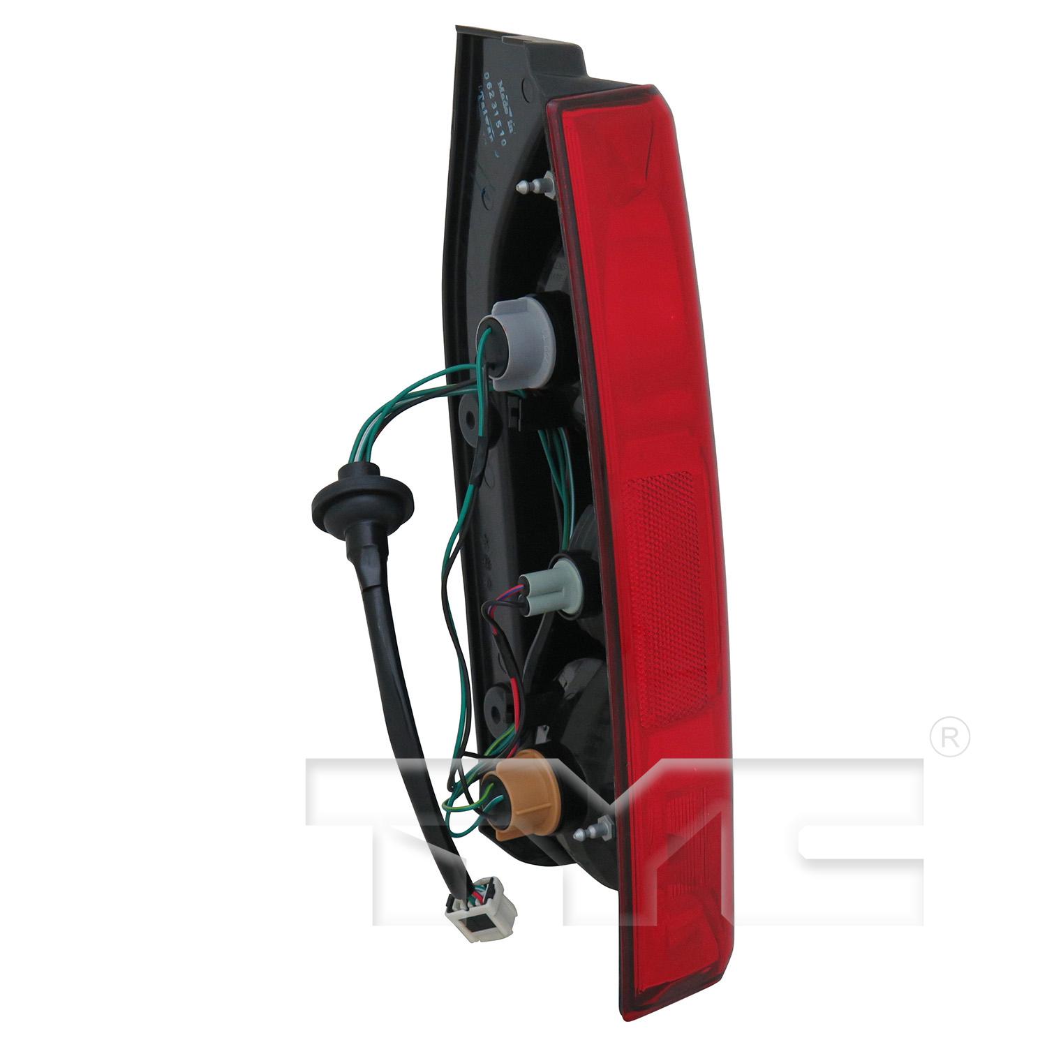 TYC 11613000 - Tail Light Assembly TYC 11613000 Tail Light Assembly product image 4 of 6