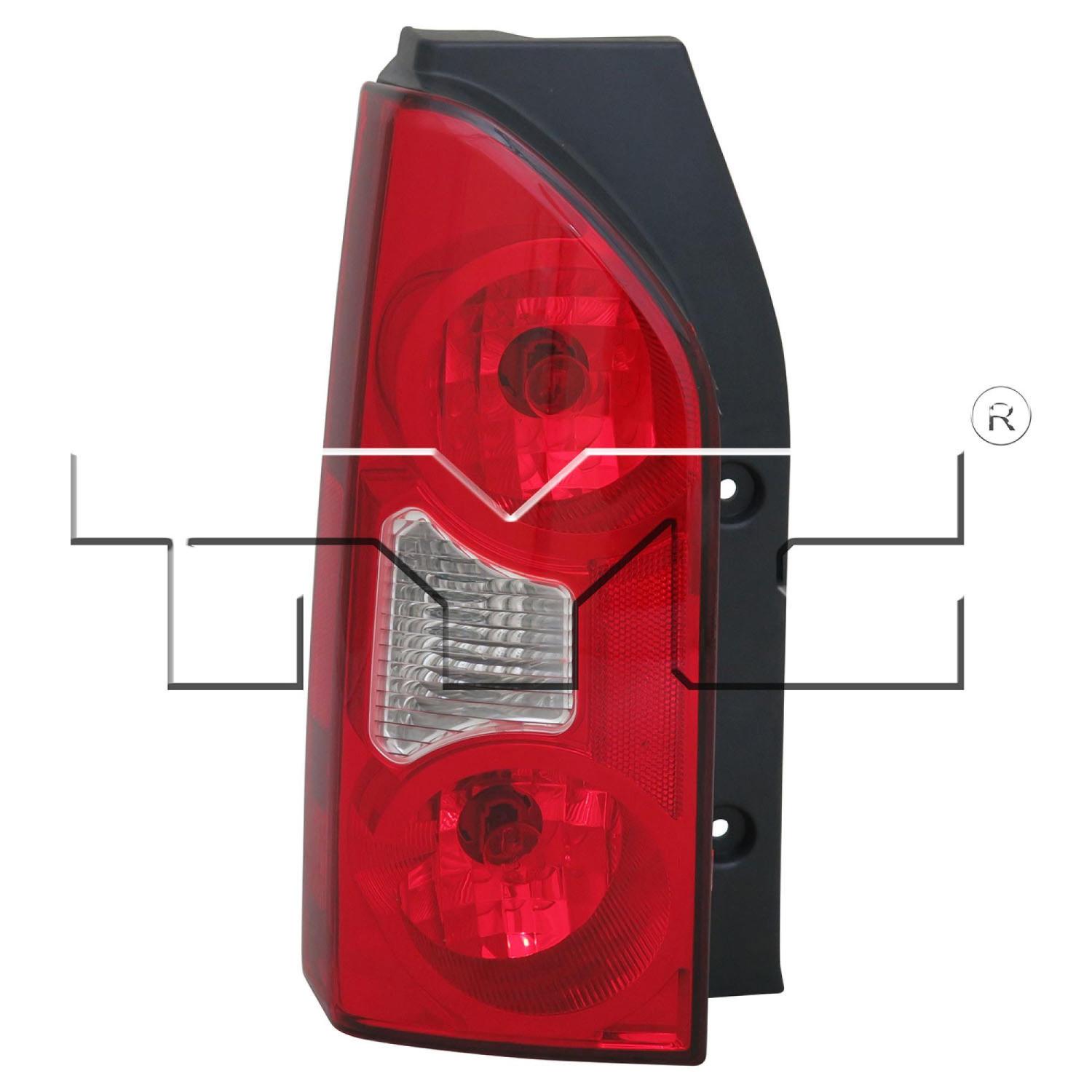 TYC 116130001 Tail Light Assembly product image 4 of 6