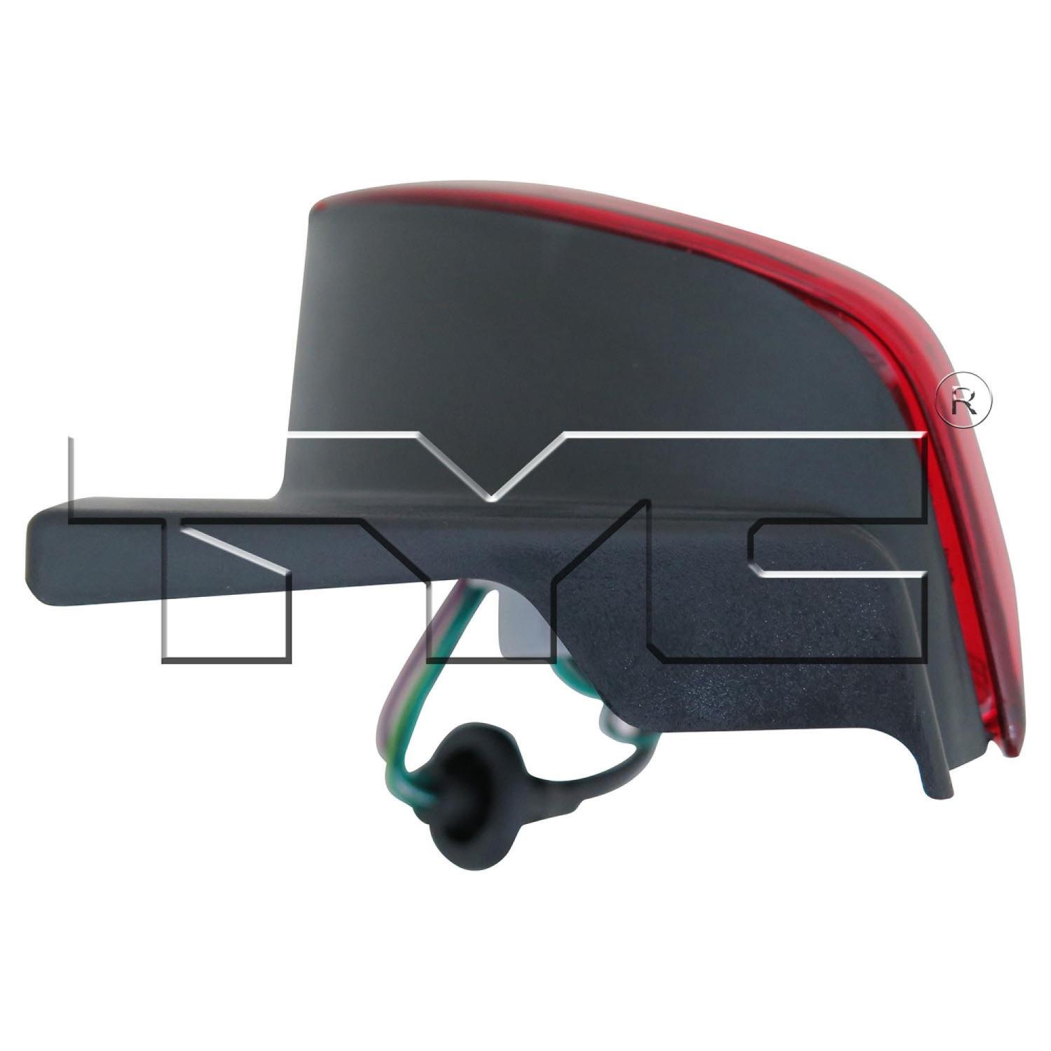 TYC 116130001 Tail Light Assembly product image 5 of 6