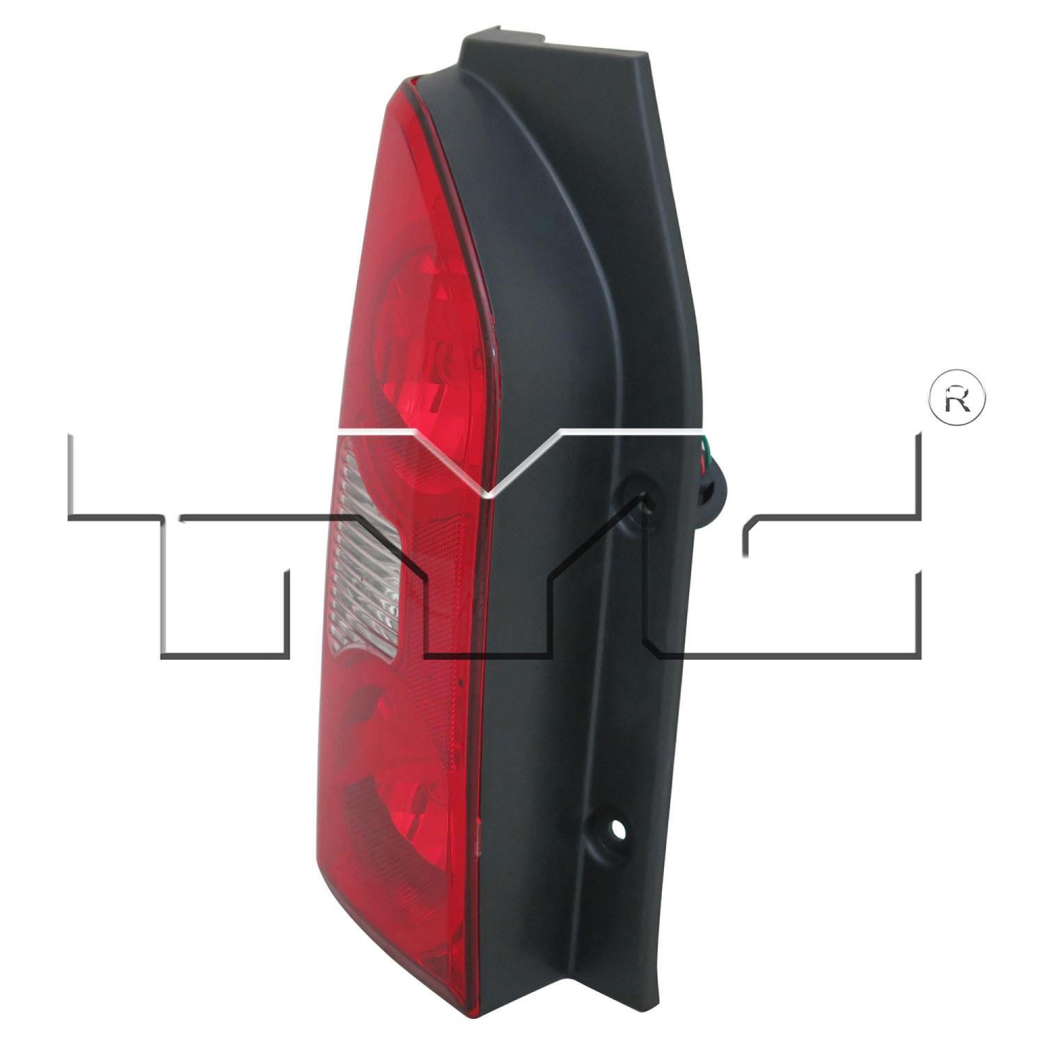 TYC 116130001 Tail Light Assembly product image 6 of 6