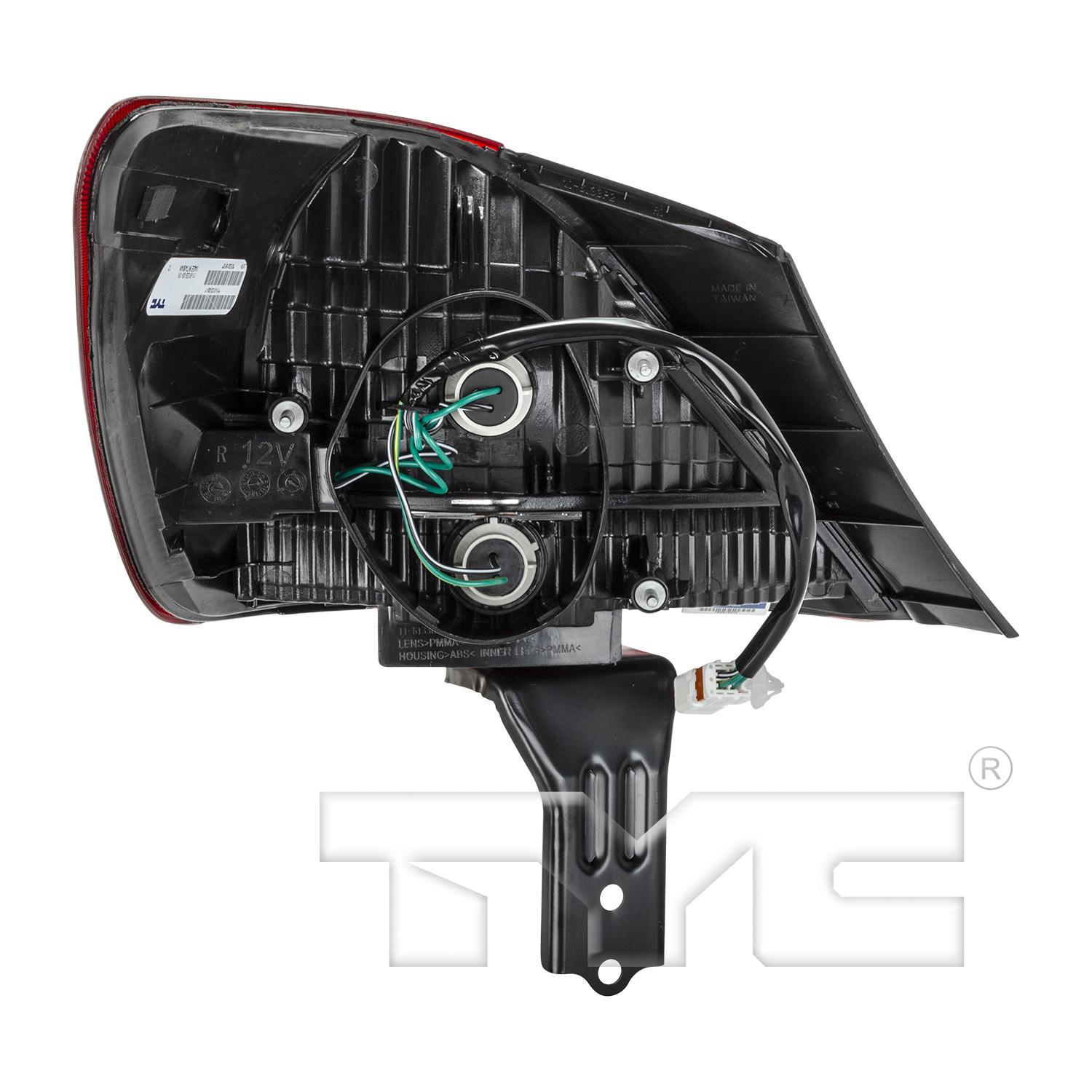 TYC 116133001 - Tail Light Assembly TYC 116133001 Tail Light Assembly product image 2 of 6