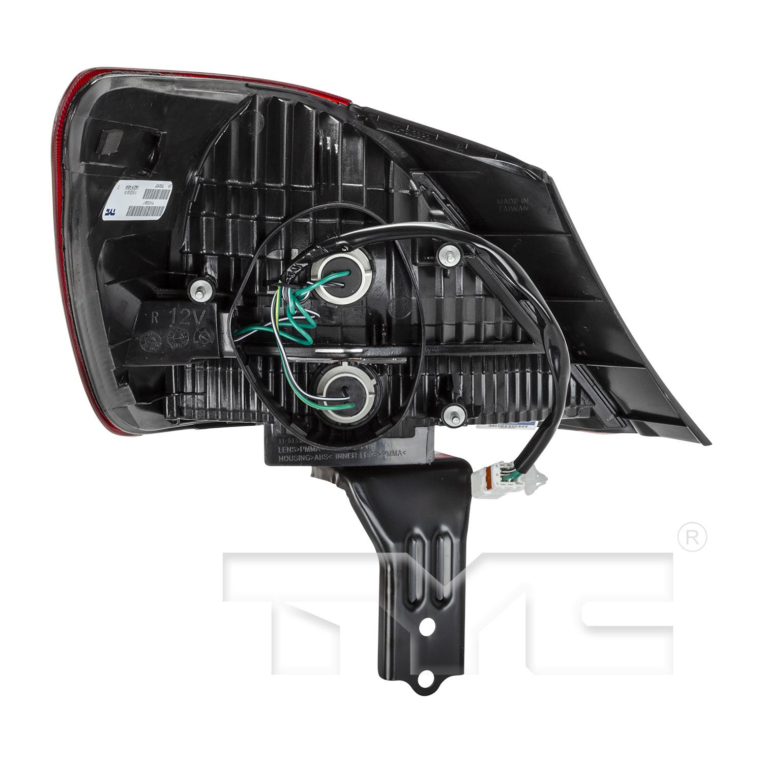 TYC 116133009 - Tail Light Assembly TYC 116133009 Tail Light Assembly product image 2 of 6