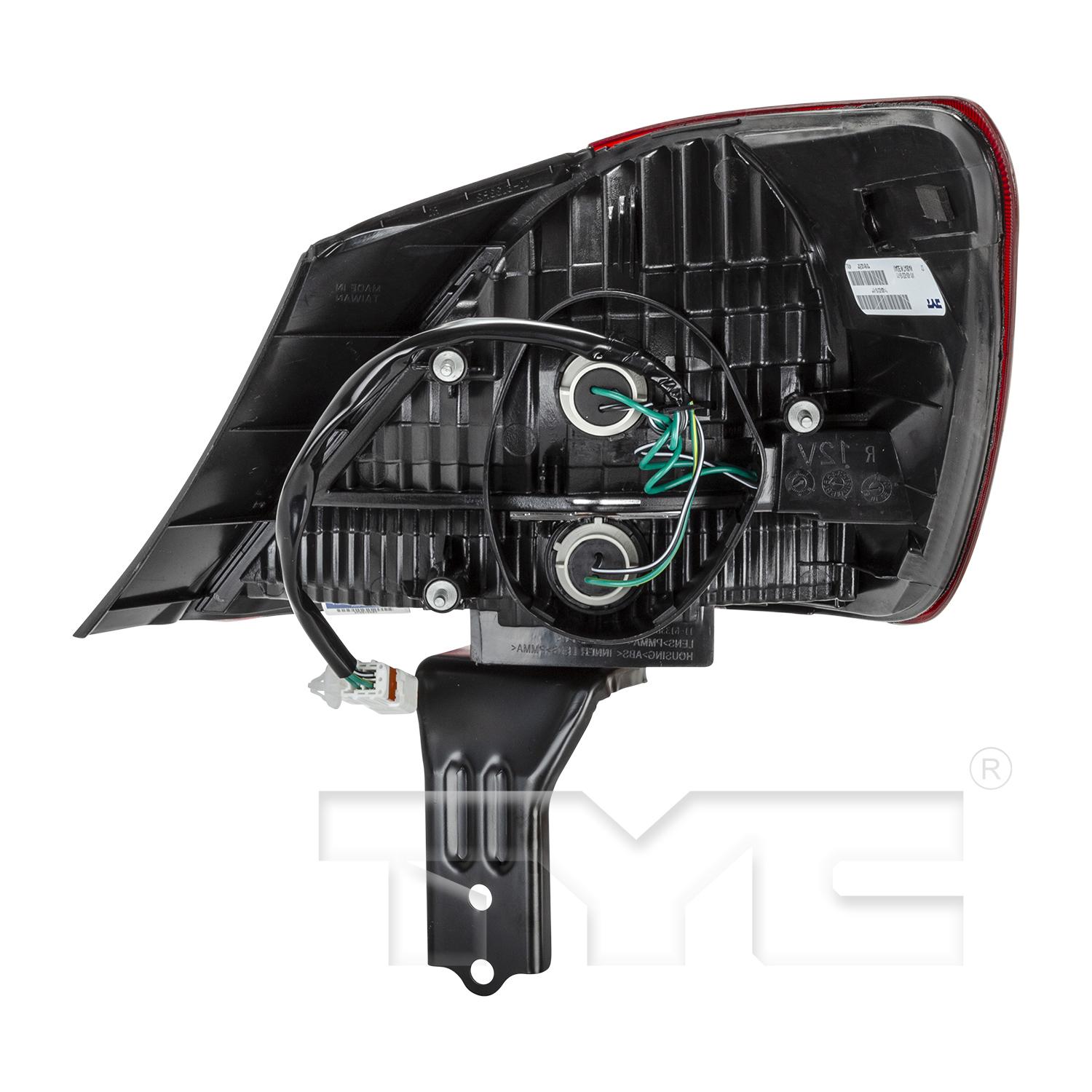 TYC 116134009 - Tail Light Assembly TYC 116134009 Tail Light Assembly product image 2 of 6