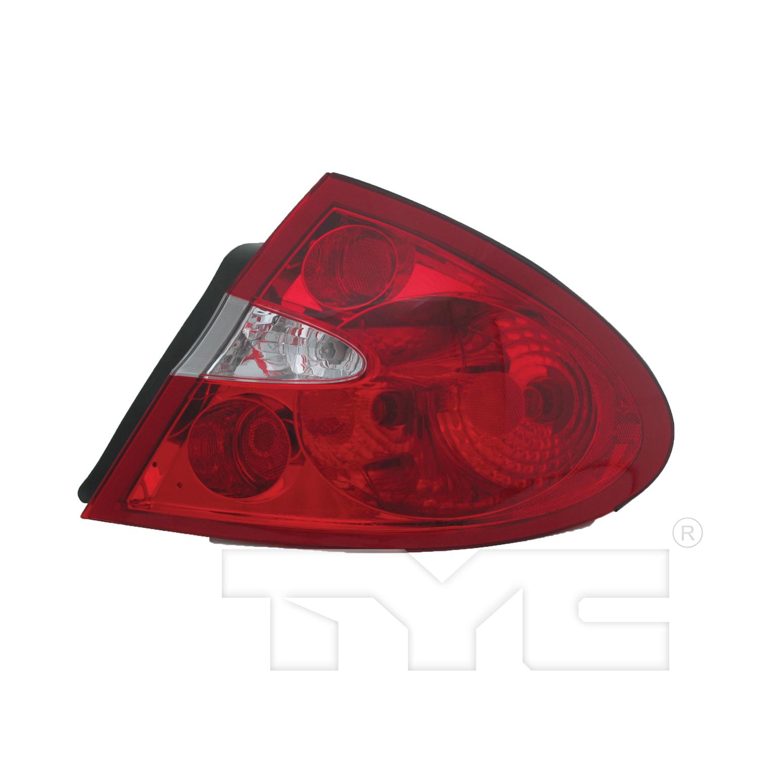 TYC 11613500 Tail Light Assembly product image 1 of 11