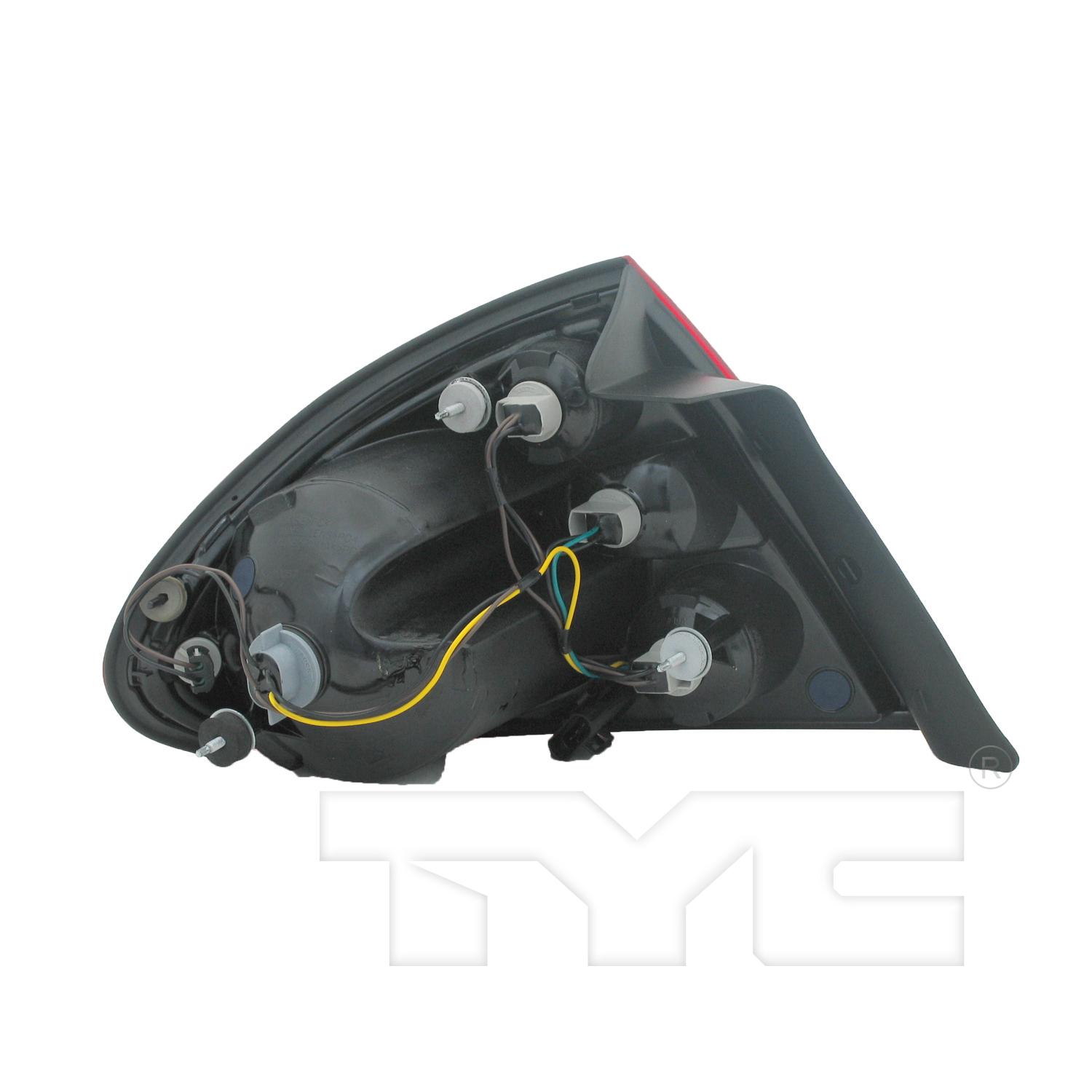 TYC 11613500 Tail Light Assembly product image 4 of 11