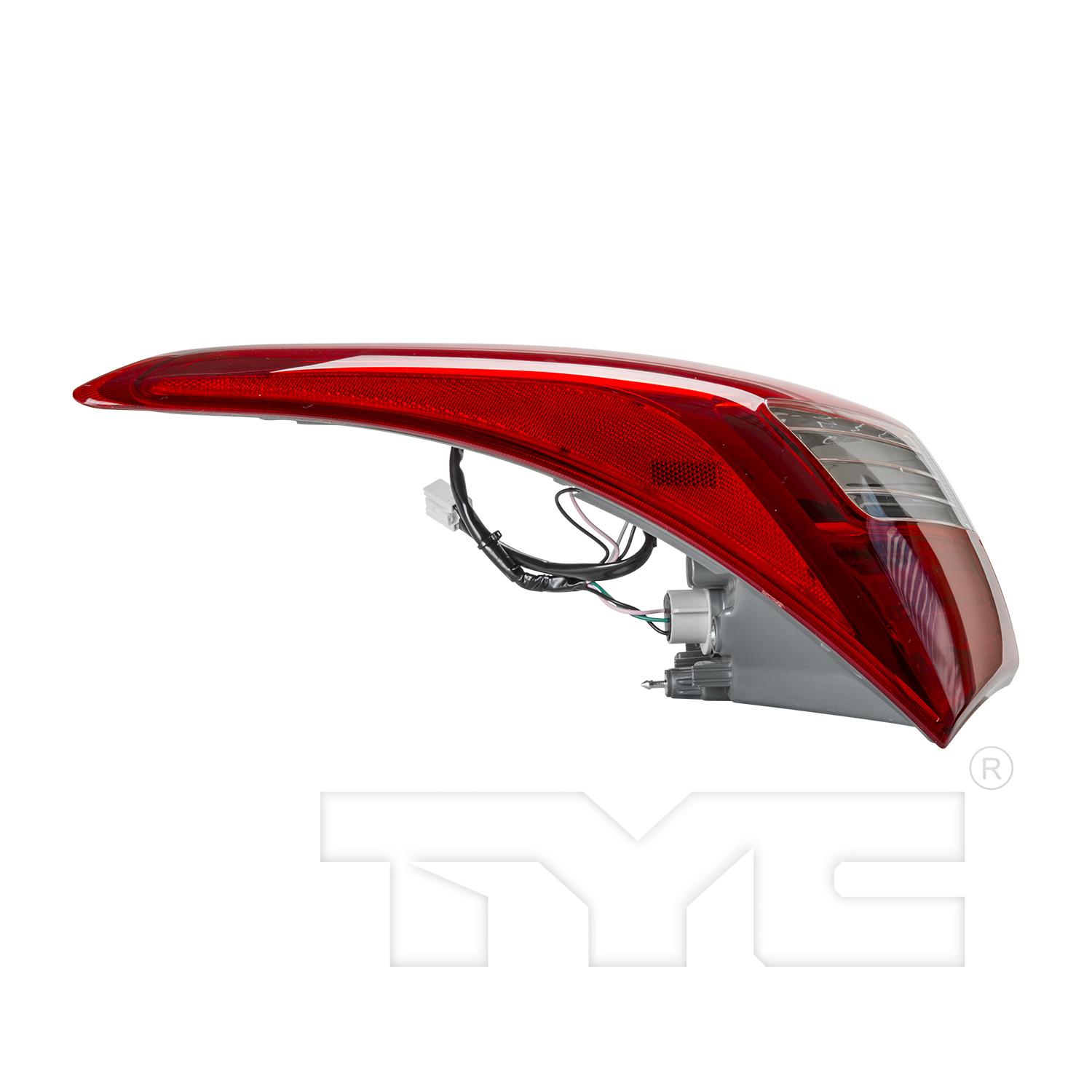 TYC 11613500 Tail Light Assembly product image 7 of 11