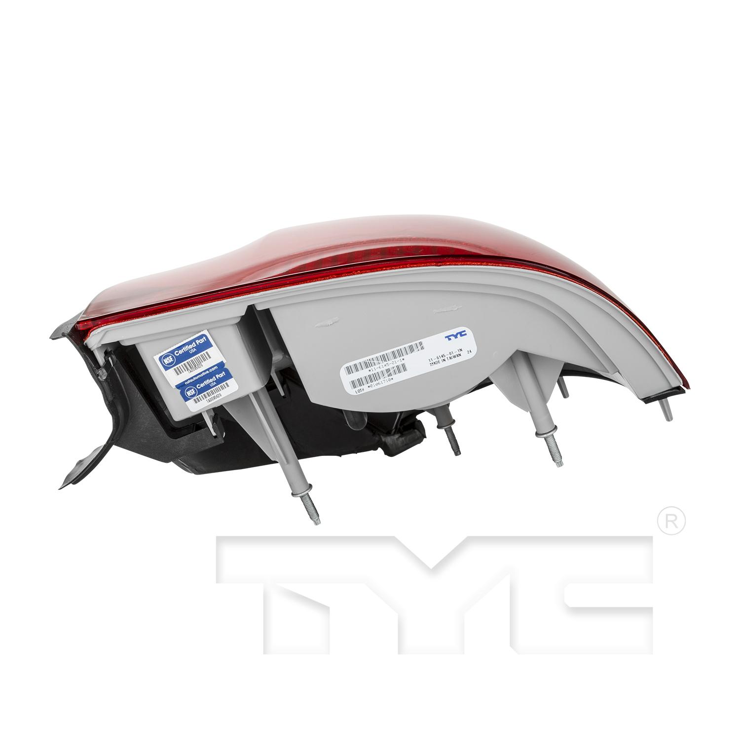 TYC 11614501 - Tail Light Assembly TYC 11614501 Tail Light Assembly product image 6 of 6
