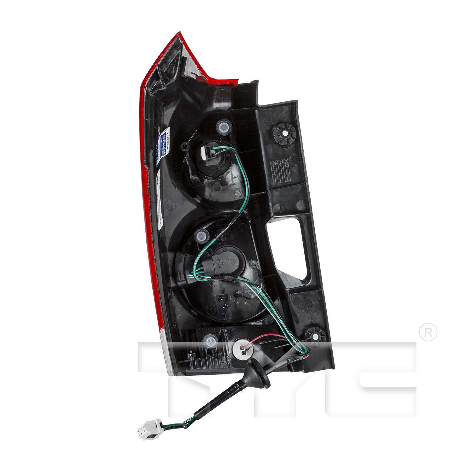 TYC 11615100 - Tail Light Assembly TYC 11615100 Tail Light Assembly product image 2 of 6