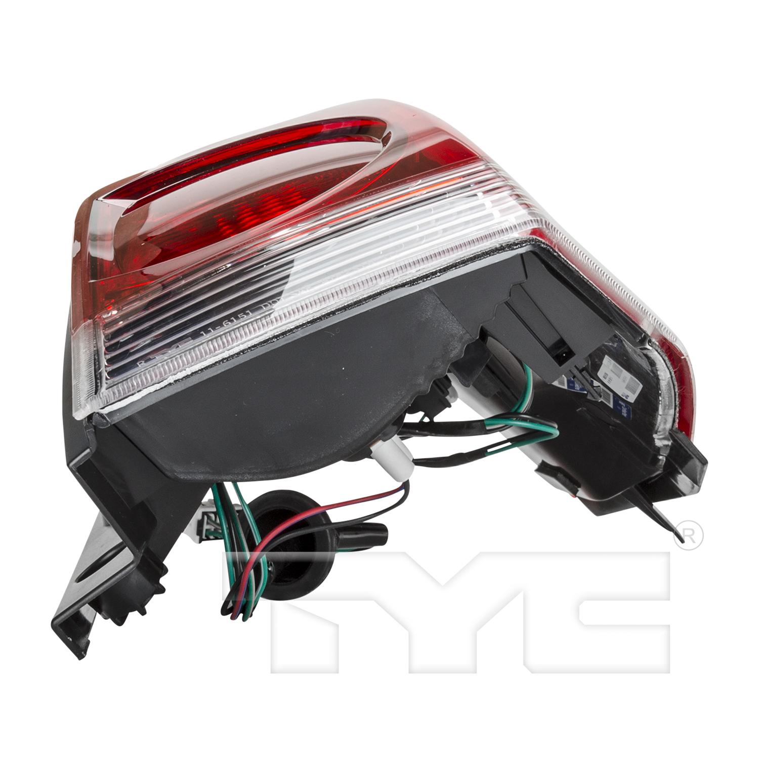 TYC 116151001 - Tail Light Assembly TYC 116151001 Tail Light Assembly product image 6 of 6