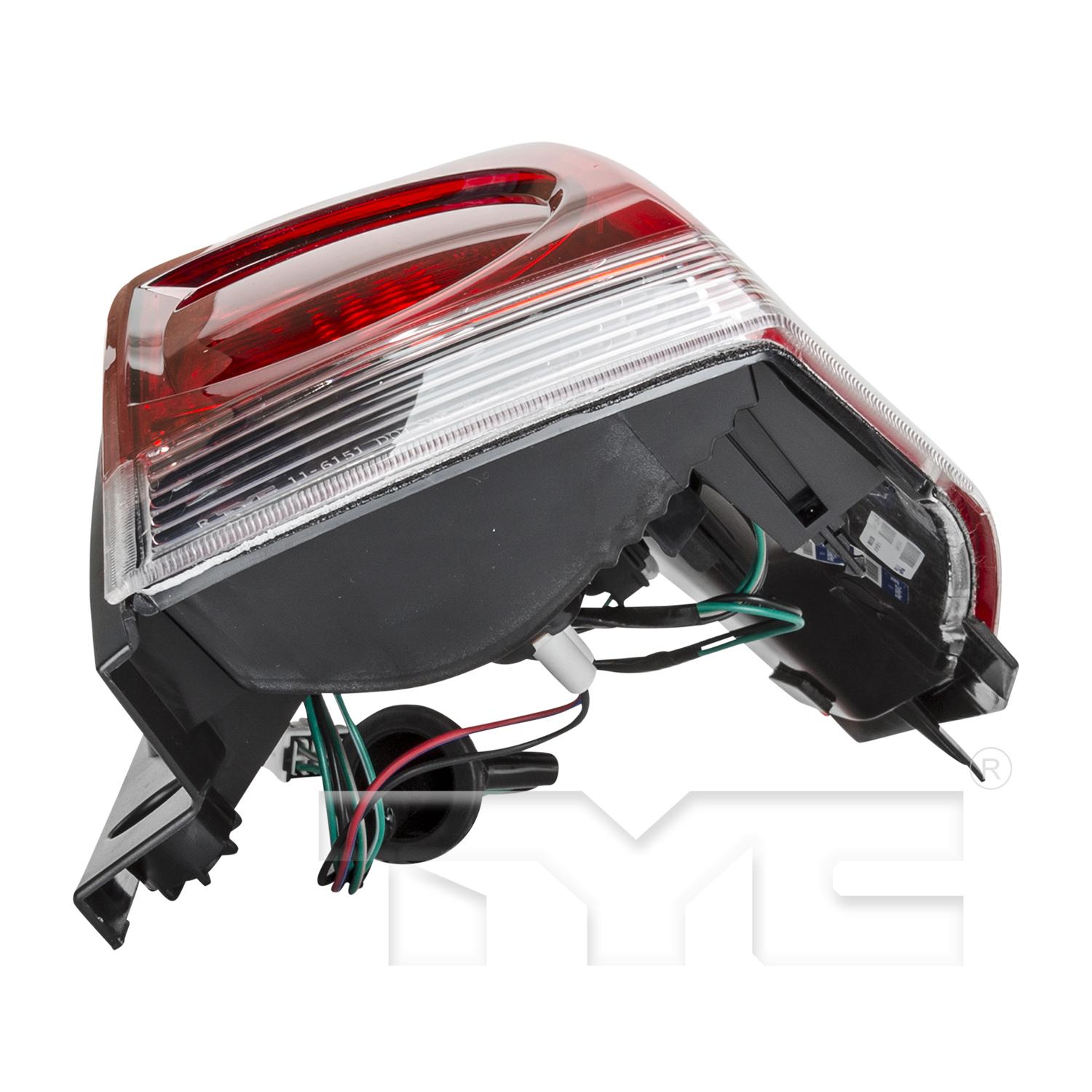 TYC 116151009 - Tail Light Assembly TYC 116151009 Tail Light Assembly product image 6 of 6