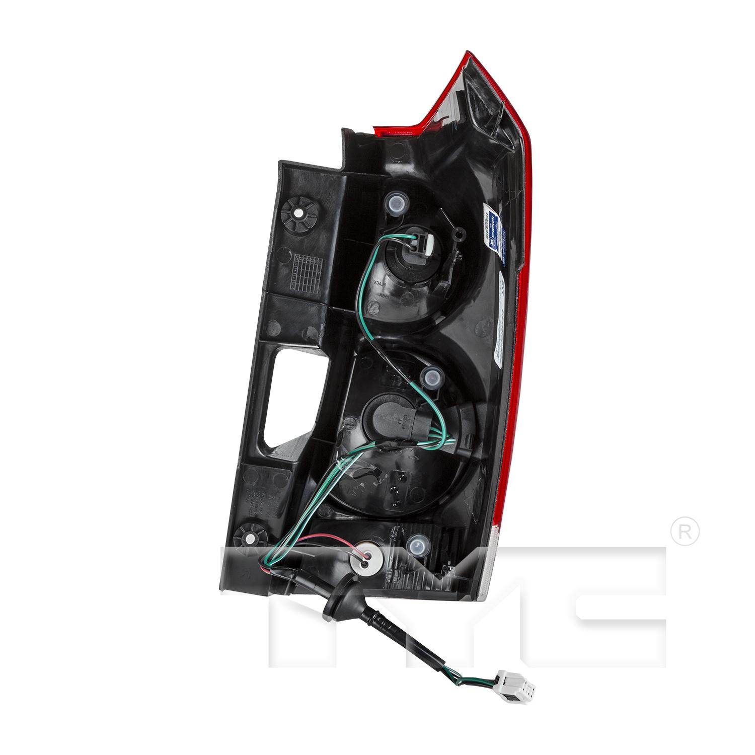 TYC 11615200 - Tail Light Assembly TYC 11615200 Tail Light Assembly product image 2 of 6