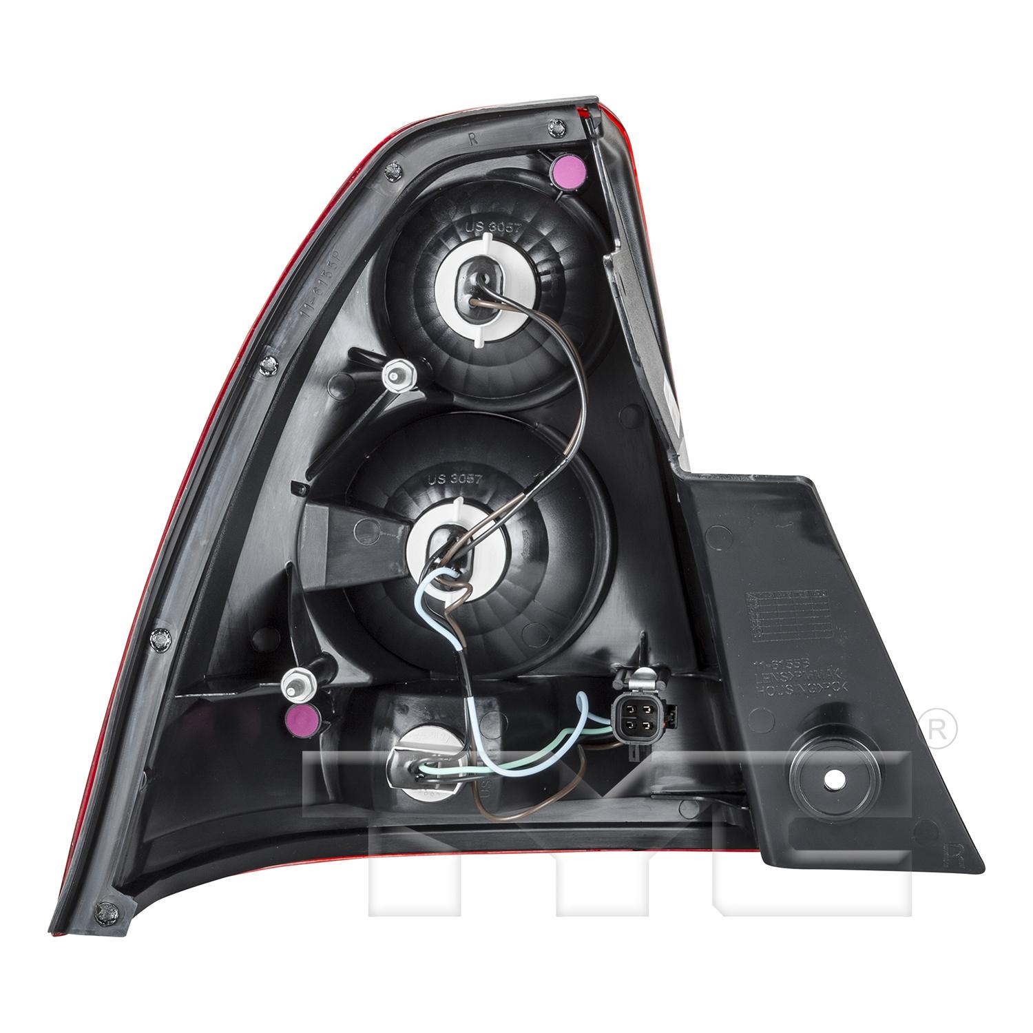 TYC 11615500 - Tail Light Assembly TYC 11615500 Tail Light Assembly product image 2 of 6