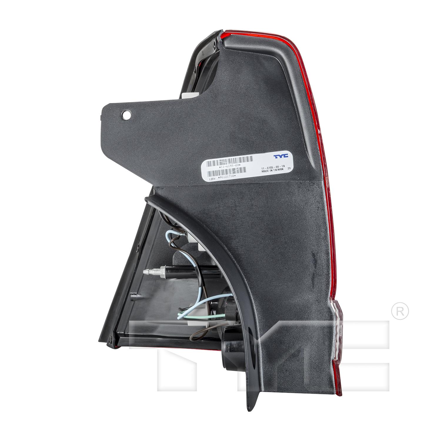 TYC 11615500 - Tail Light Assembly TYC 11615500 Tail Light Assembly product image 4 of 6