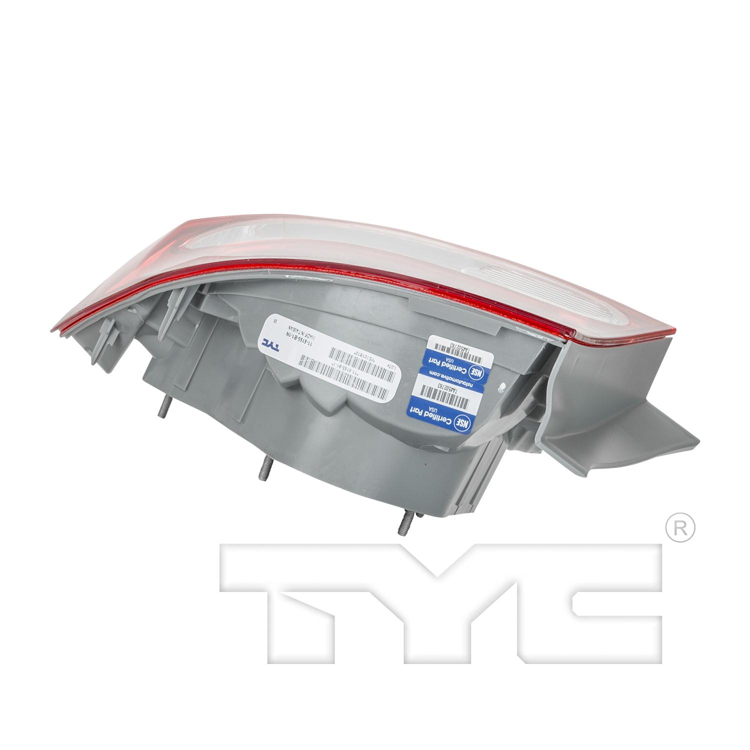 TYC 11616591 - Tail Light Assembly TYC 11616591 Tail Light Assembly product image 8 of 12